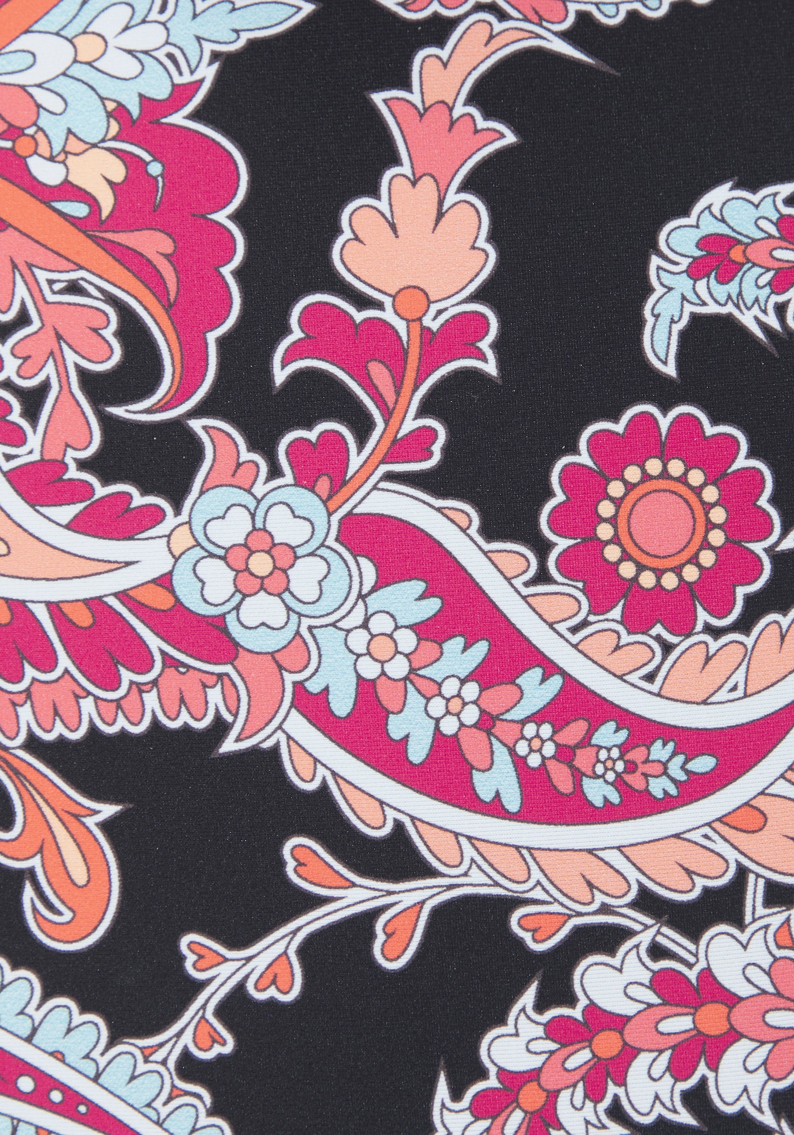 Sunseeker Highwaist-Bikini-Hose - schwarz bedruckt