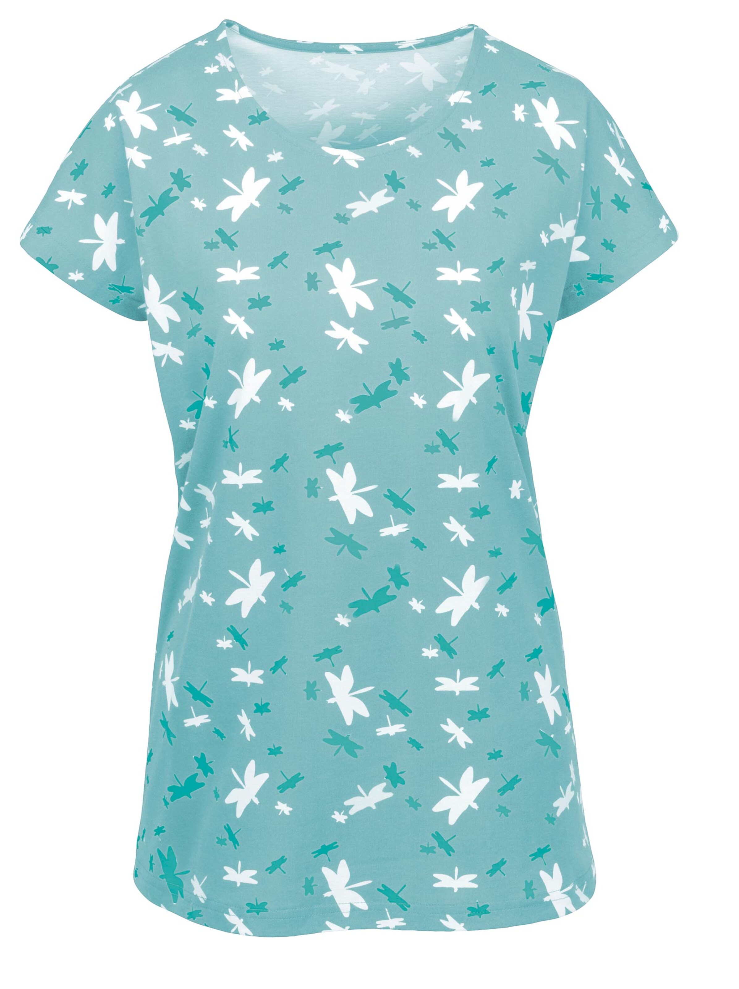 Shirt - mint-bedruckt