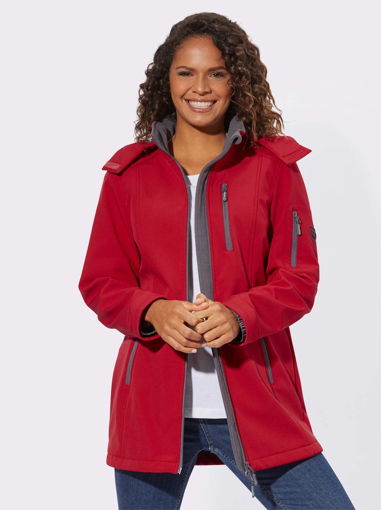 Veste Softshell - fraise