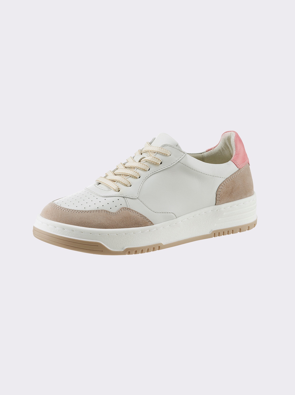 heine Sneaker - ecru/mauve