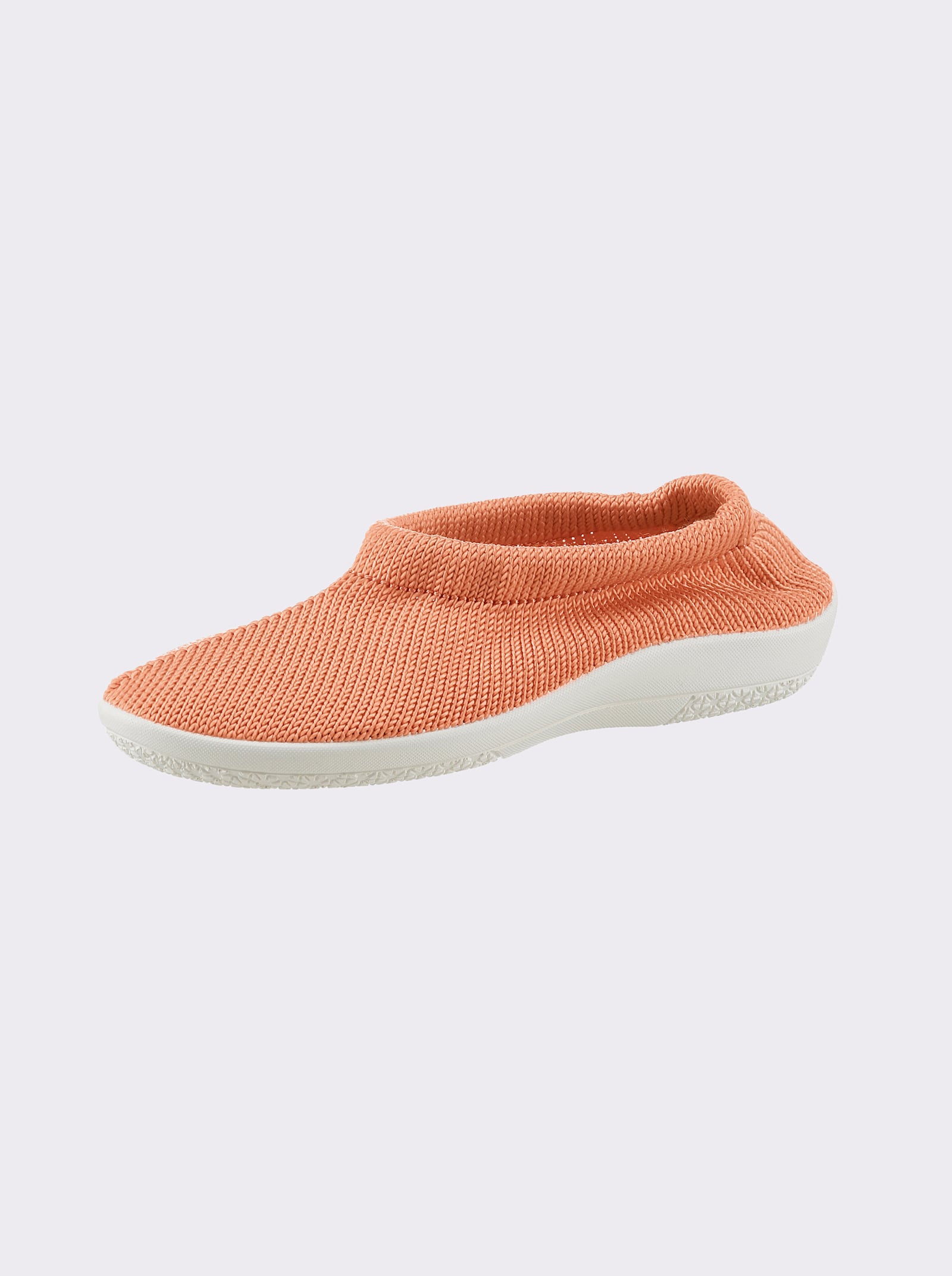 airsoft comfort+ Slipper mit Wechselfußbett - papaya