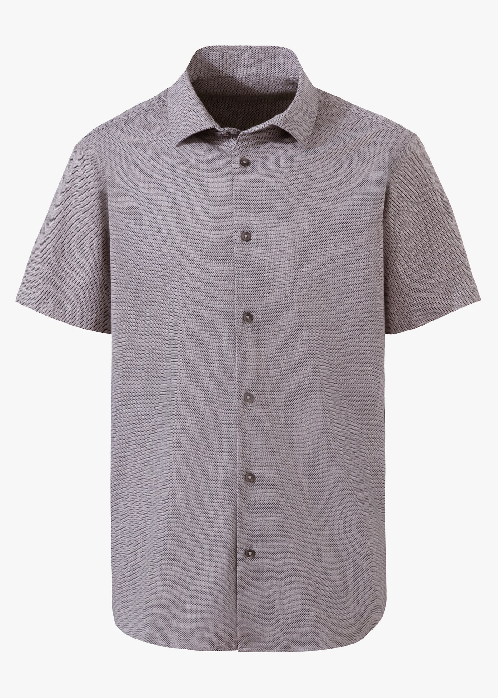 H.I.S Kurzarmhemd - grau