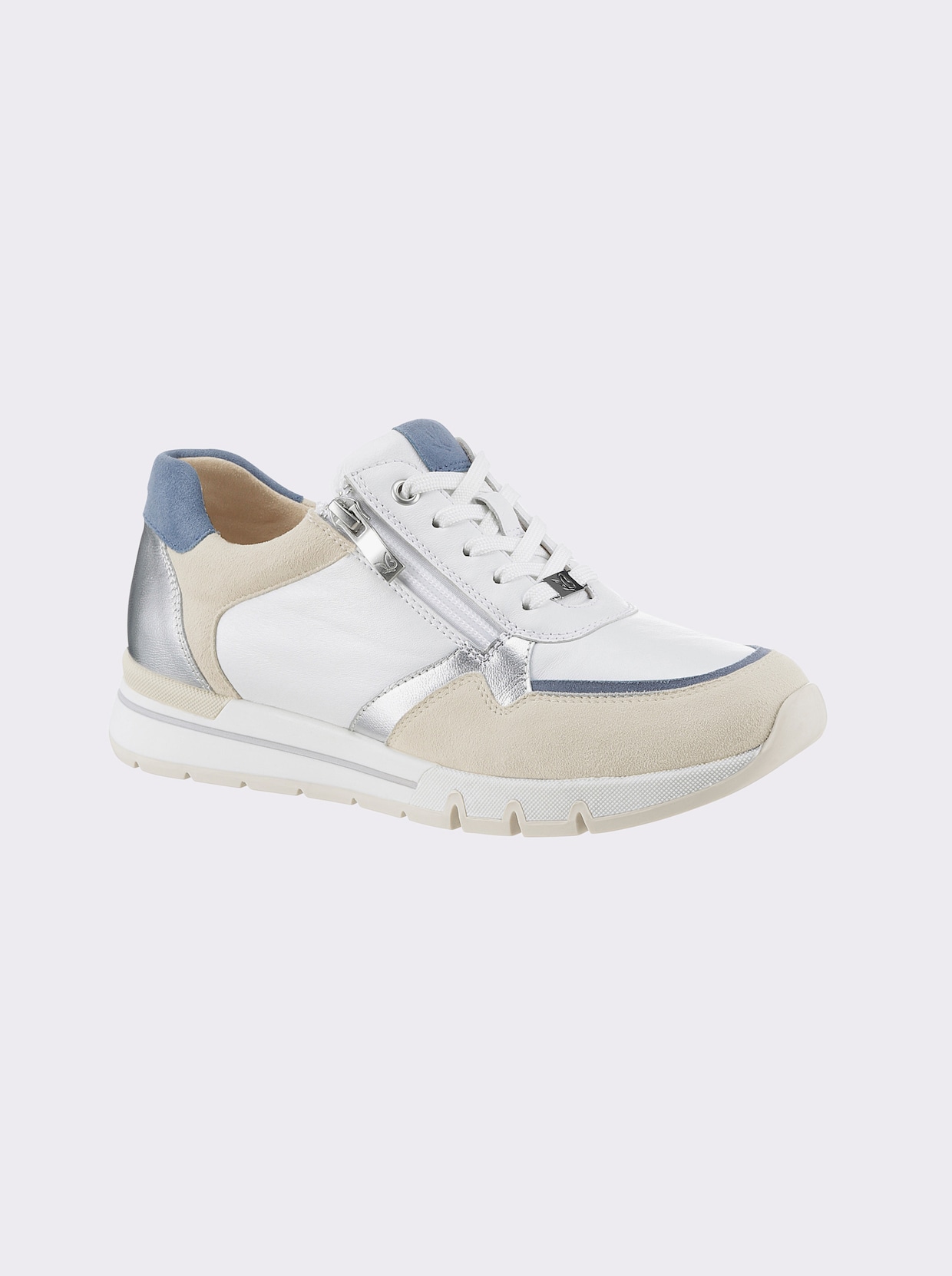 Caprice Sneaker - weiß-jeansblau