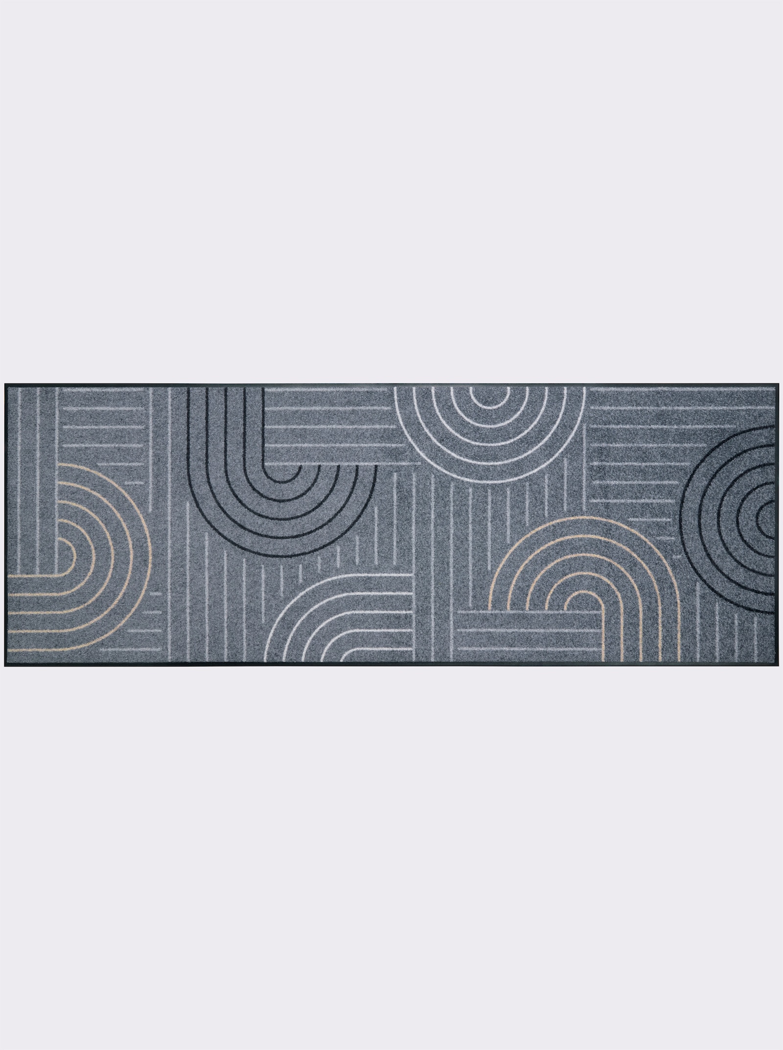 Salonloewe Fußmatte made in Germany - grau