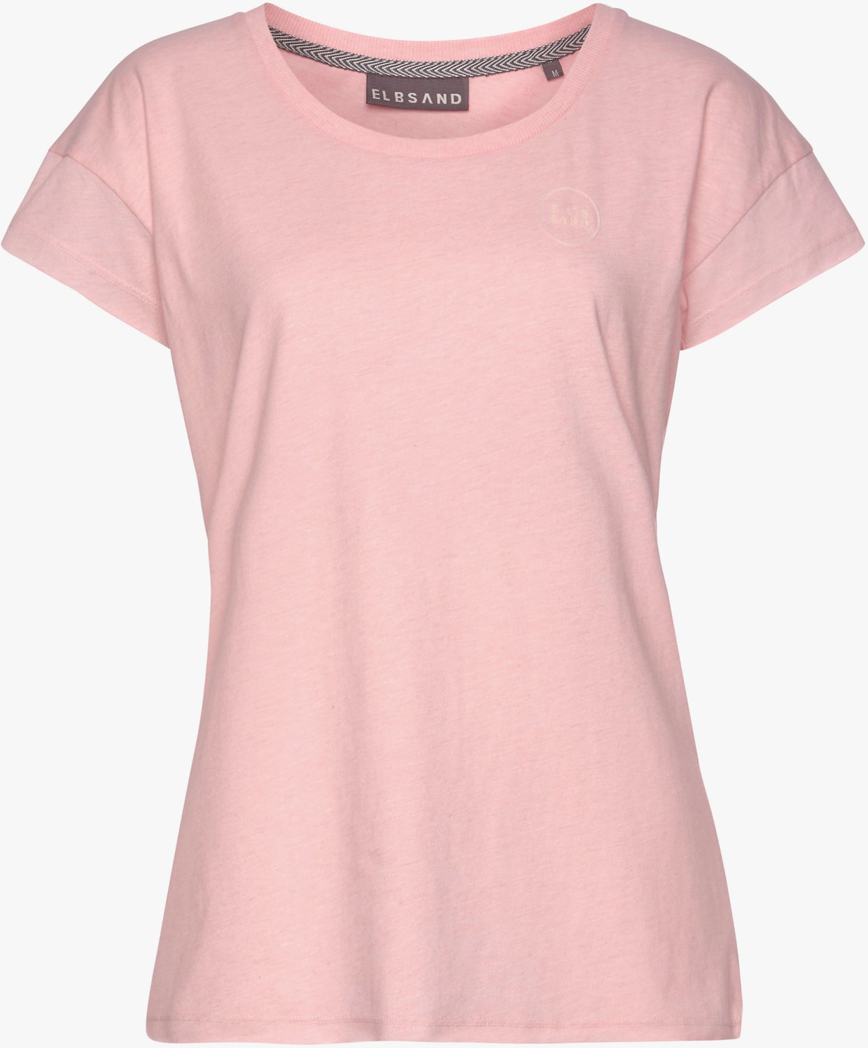 Elbsand T-shirt - roze gemêleerd
