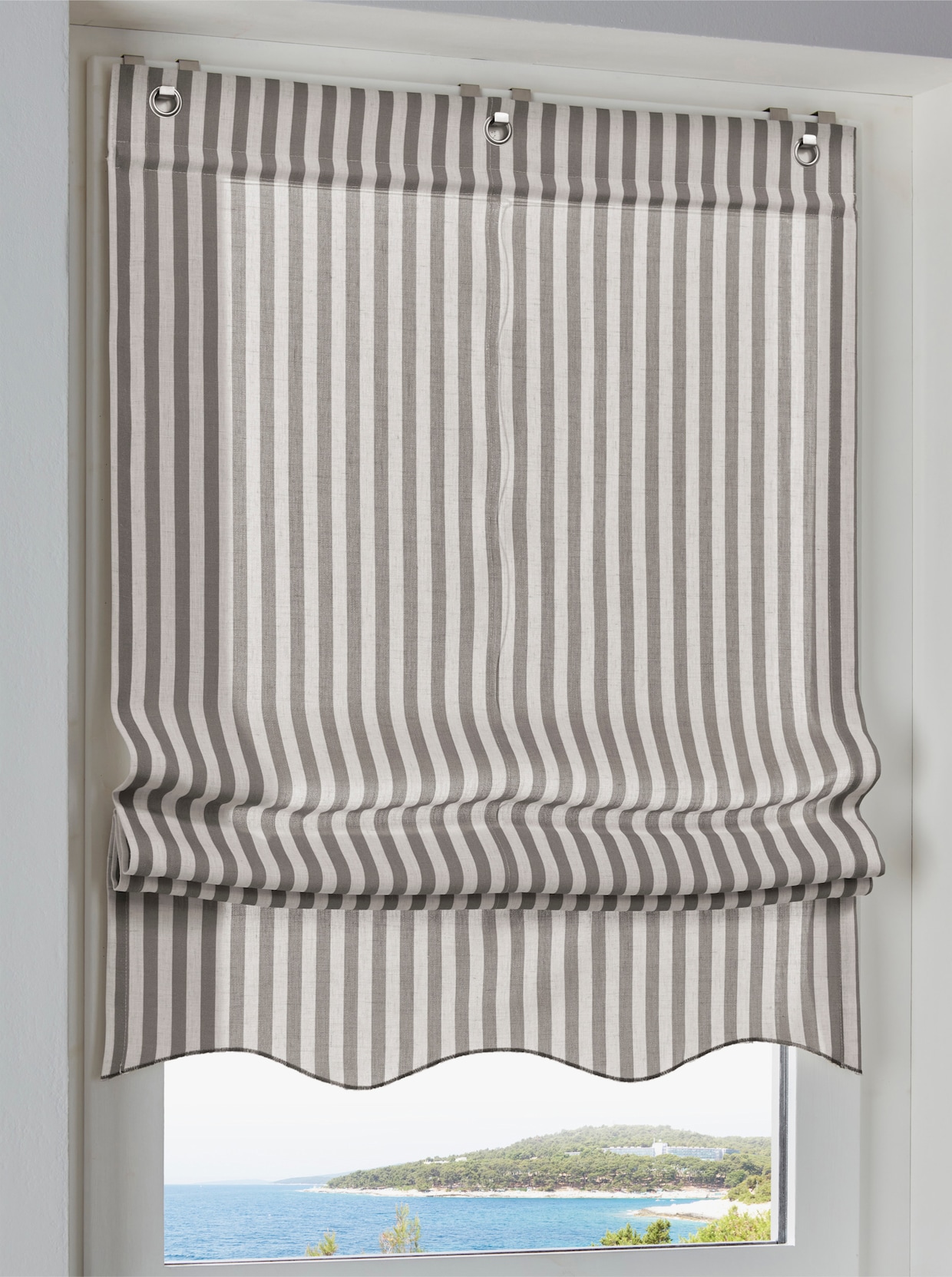 heine home Store bateau - gris-couleur ivoire