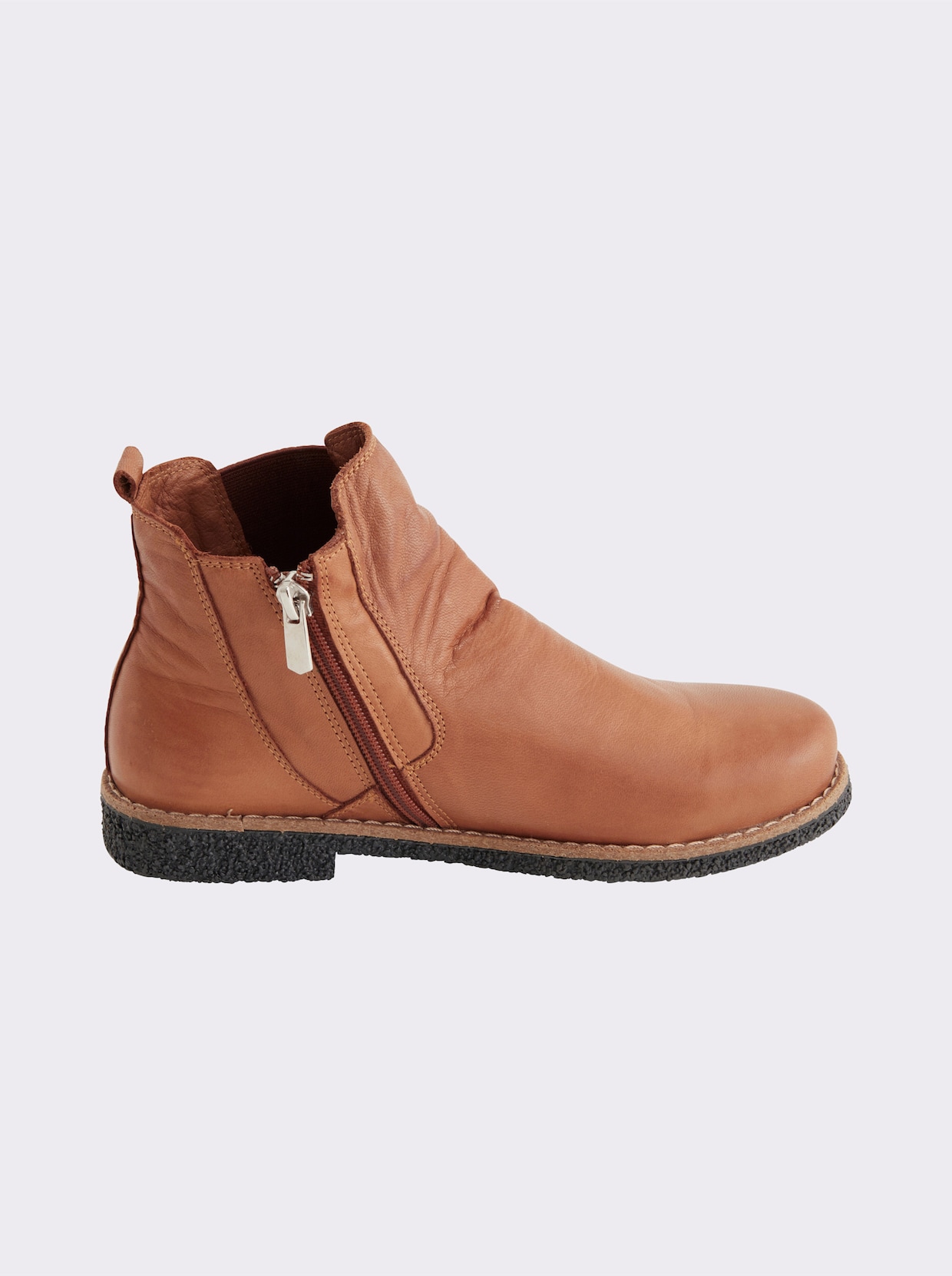 Andrea Conti Stiefelette - camel