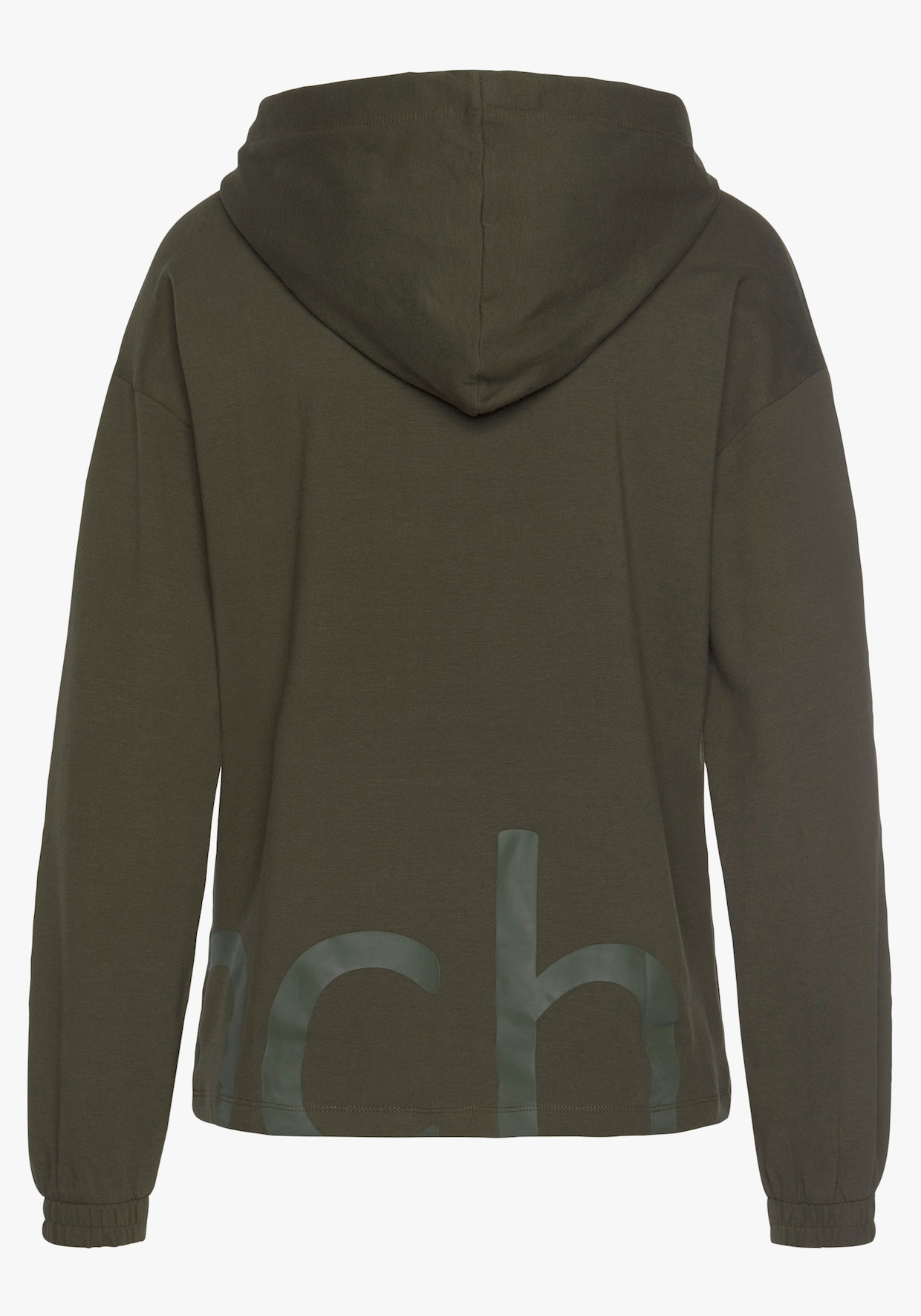 Hoodie - donkergroen