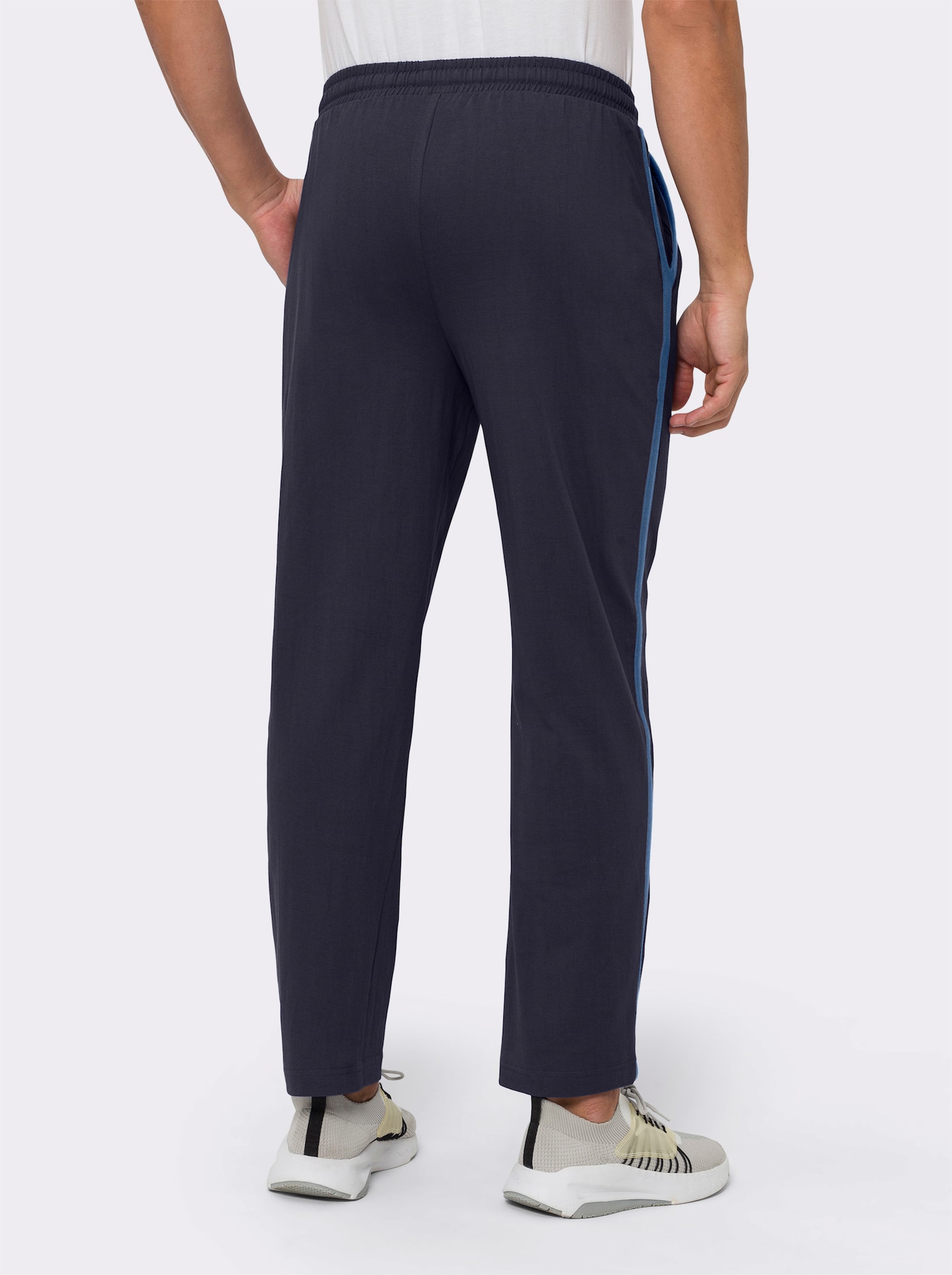 Fritidsbyxor av bomull - marin