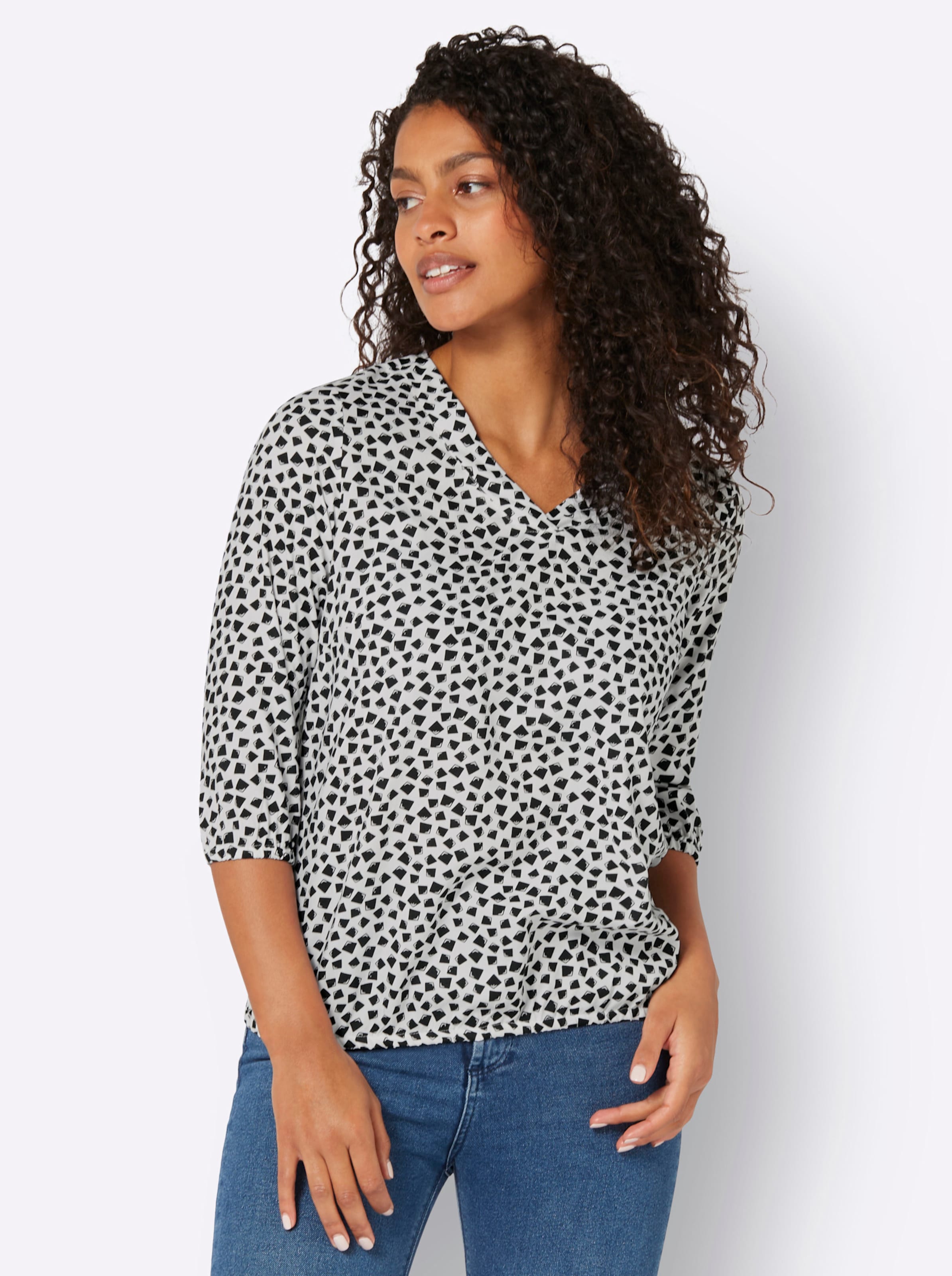 Blouse met print