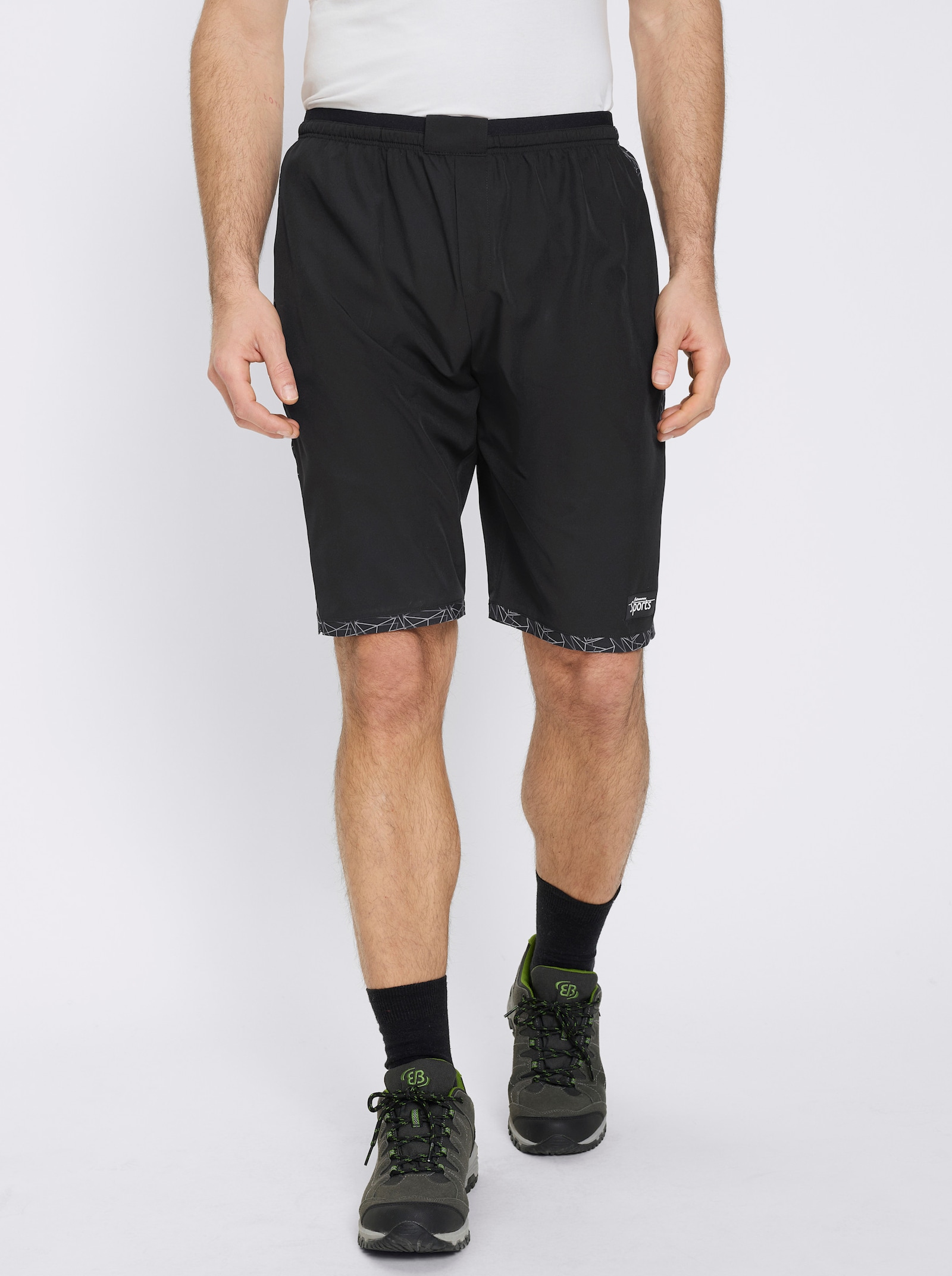 Catamaran Sports Fahrradhose 2 in 1 - schwarz