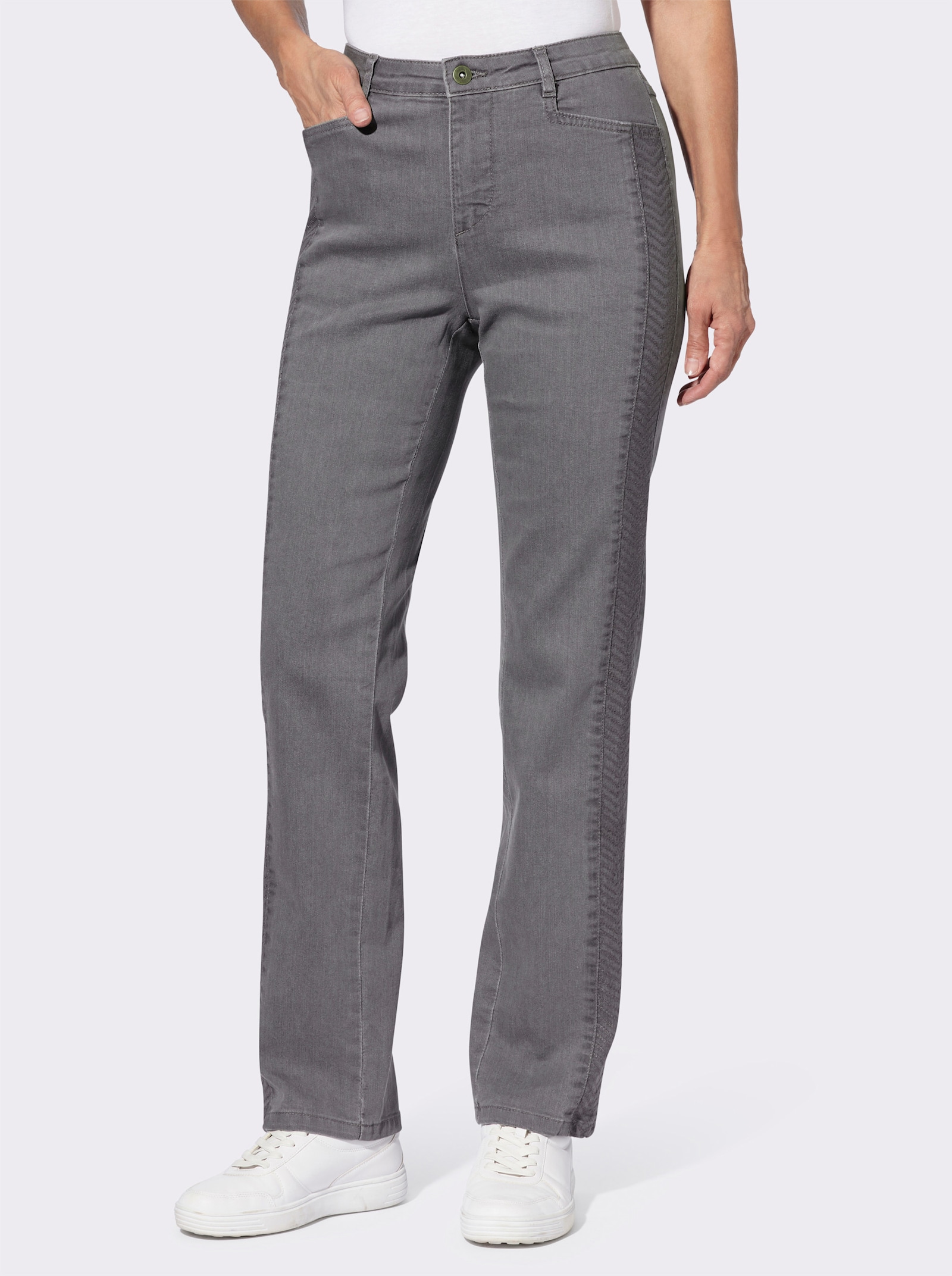 Jeans met naar voren geplaatste zijnaad - stone-grey-denim