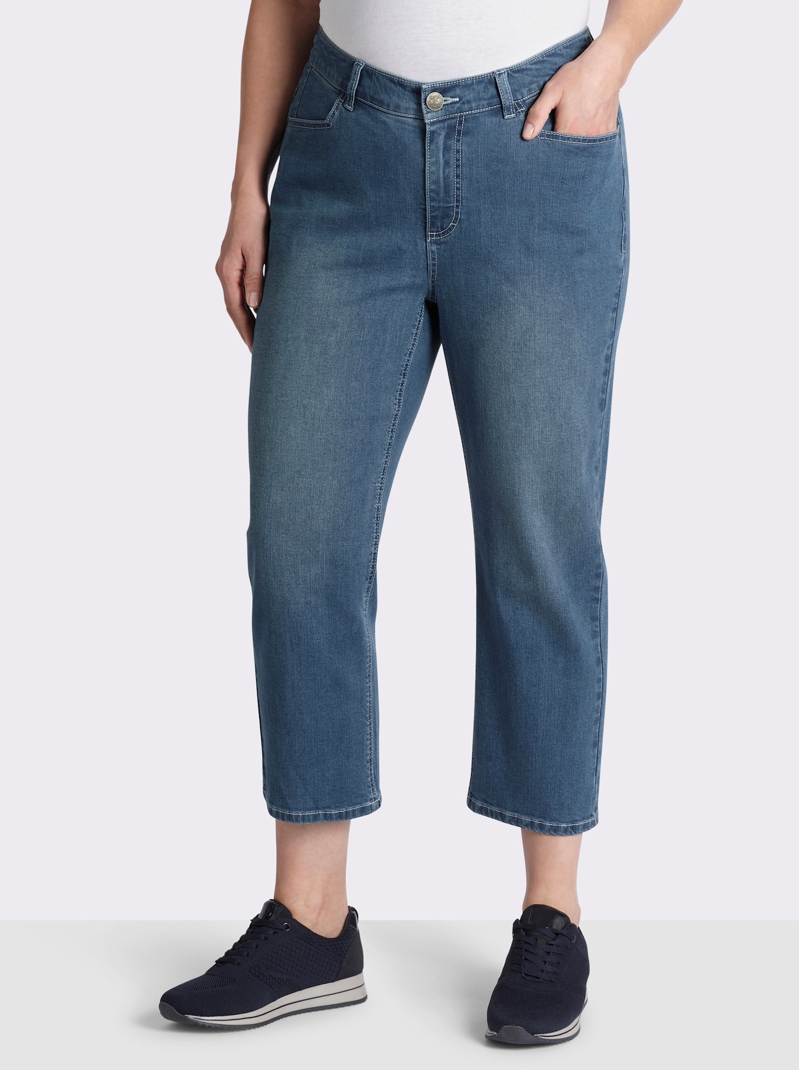 sheego Jeans im Curvy-Schnitt VERENA - blue-bleached