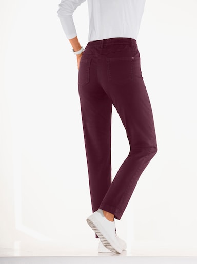 Twill-Hose - burgund