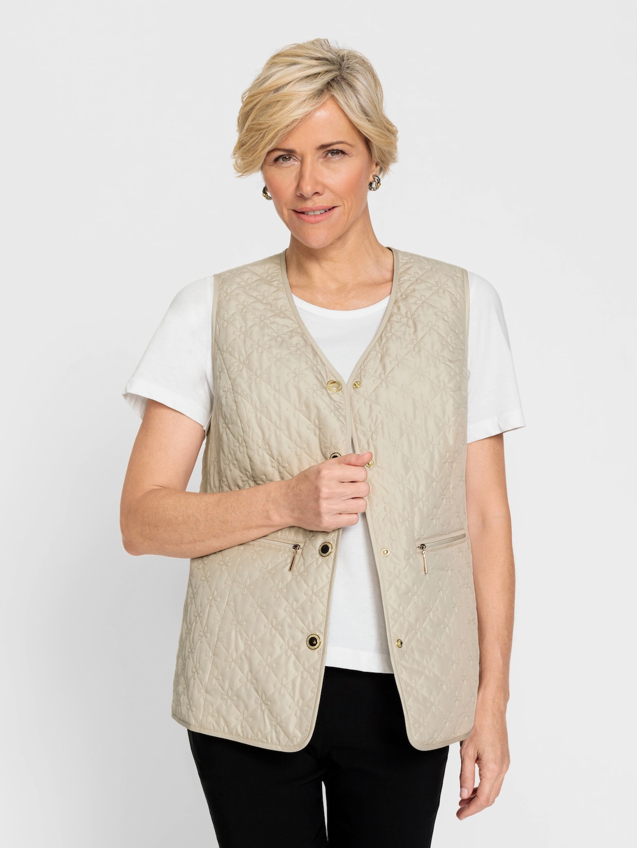 Bodywarmer - zand