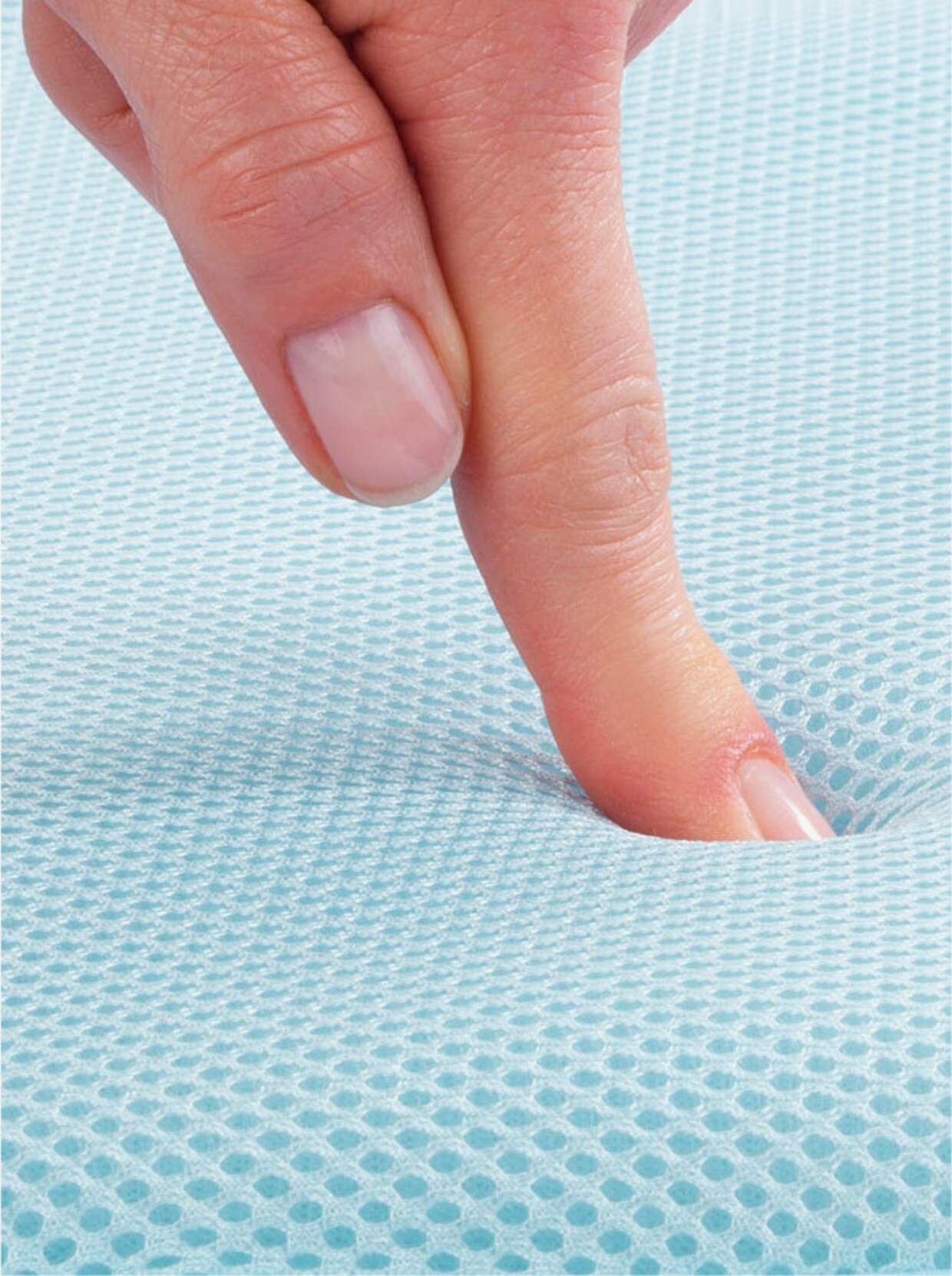 Badewannenmatte - hellblau