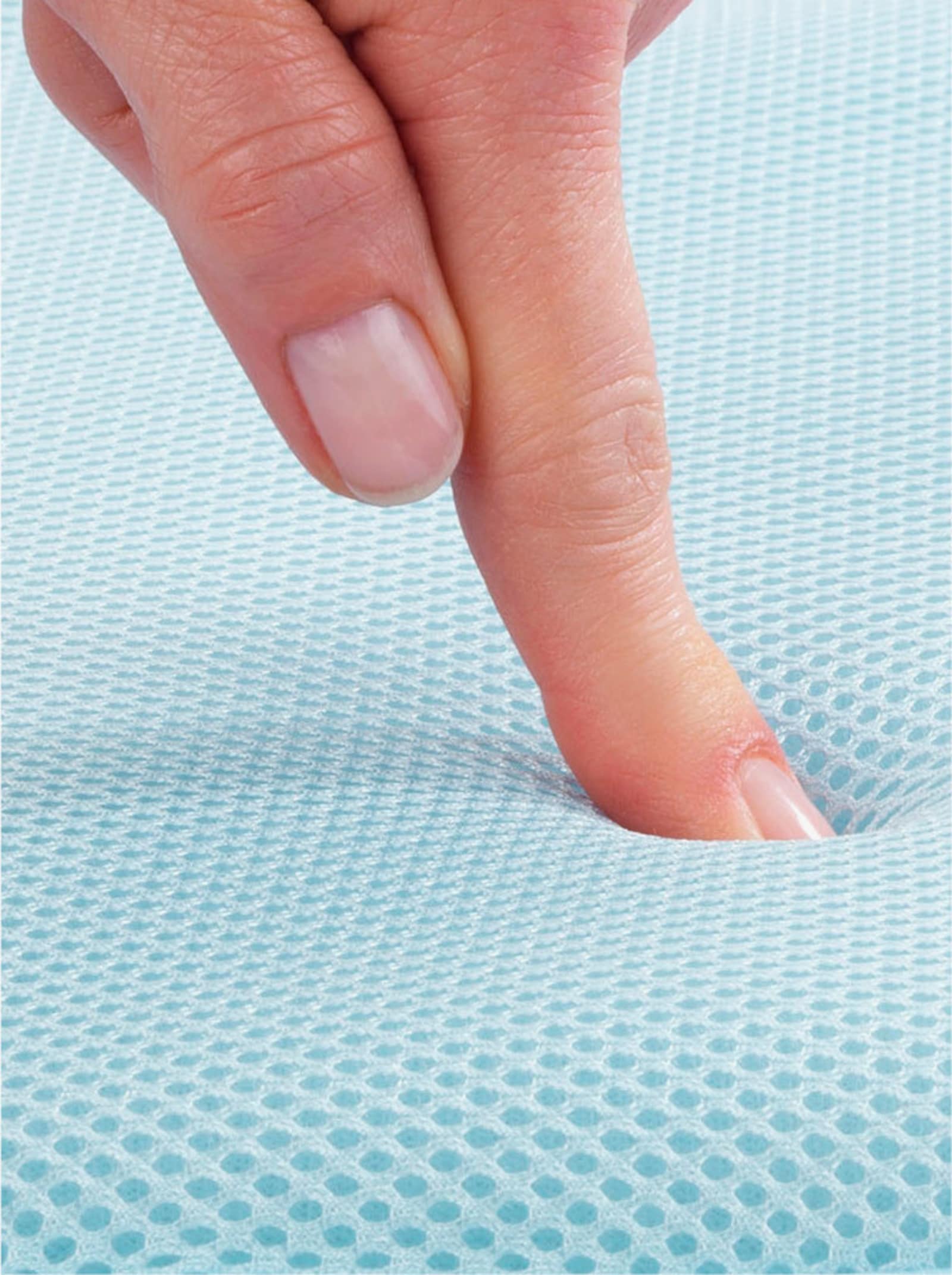 Badewannenmatte - hellblau