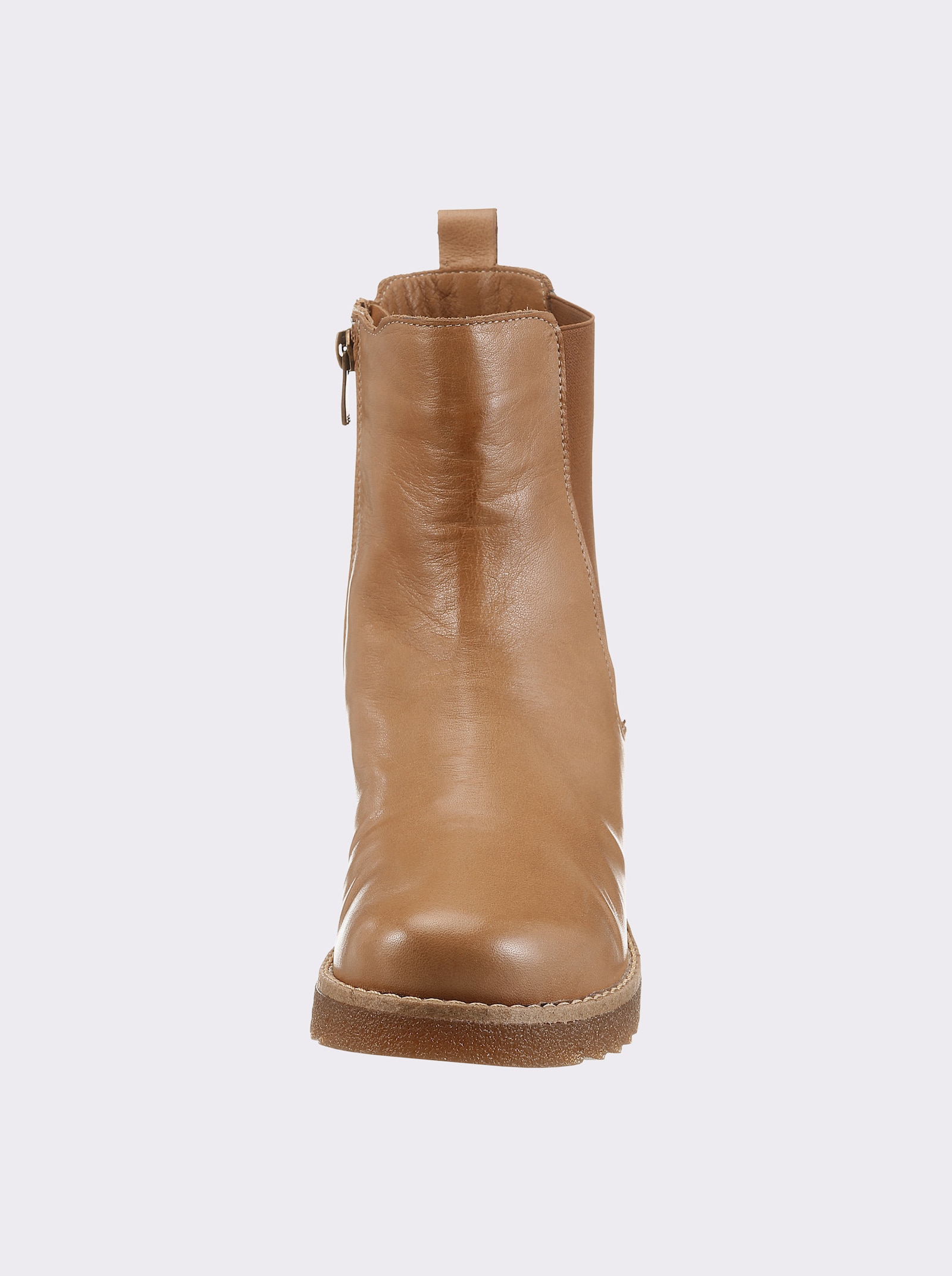 Andrea Conti Stiefelette - camel