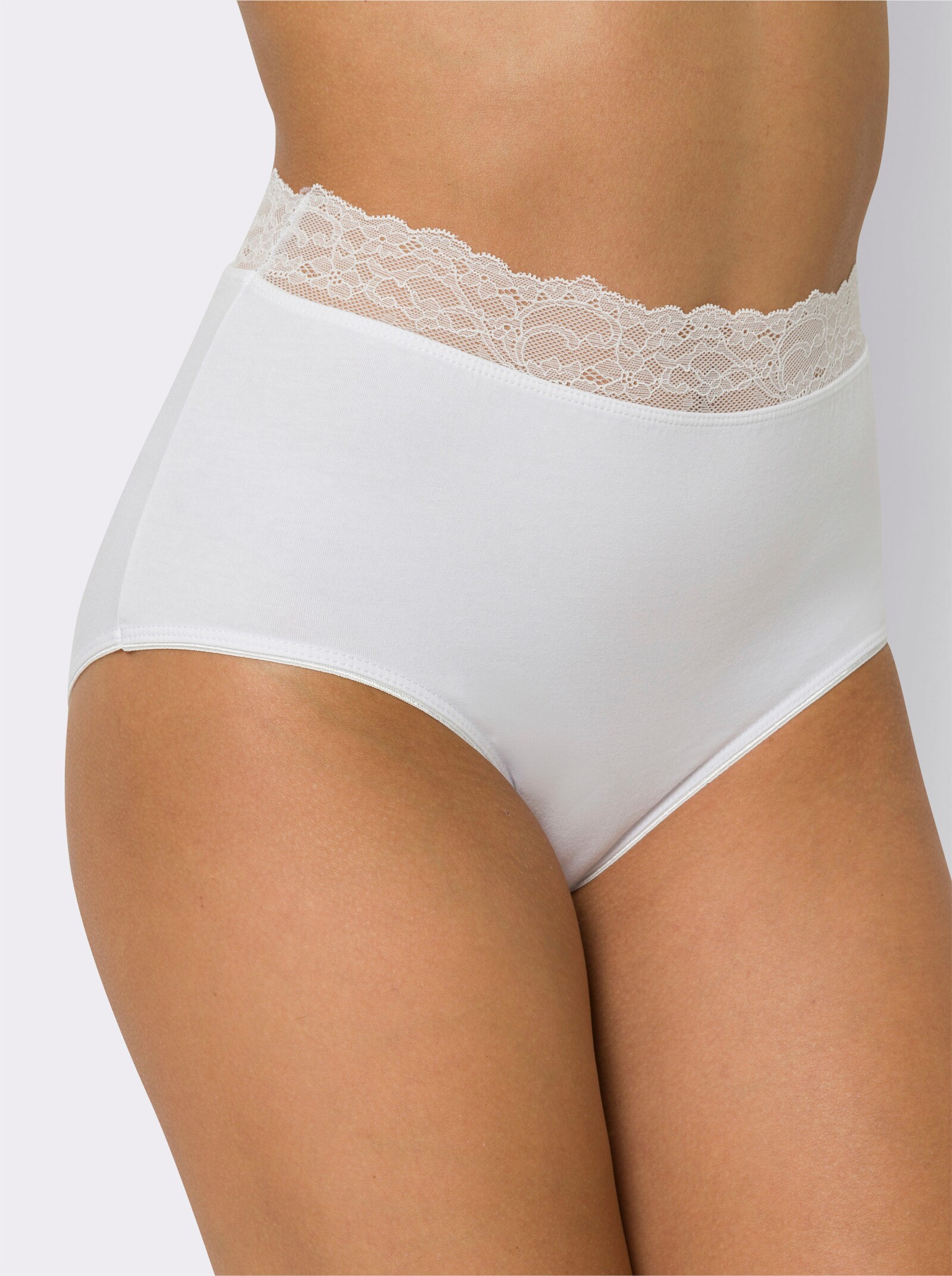 Tailleslip in set van 5 - 2x bedrukt + druif + wit + aqua