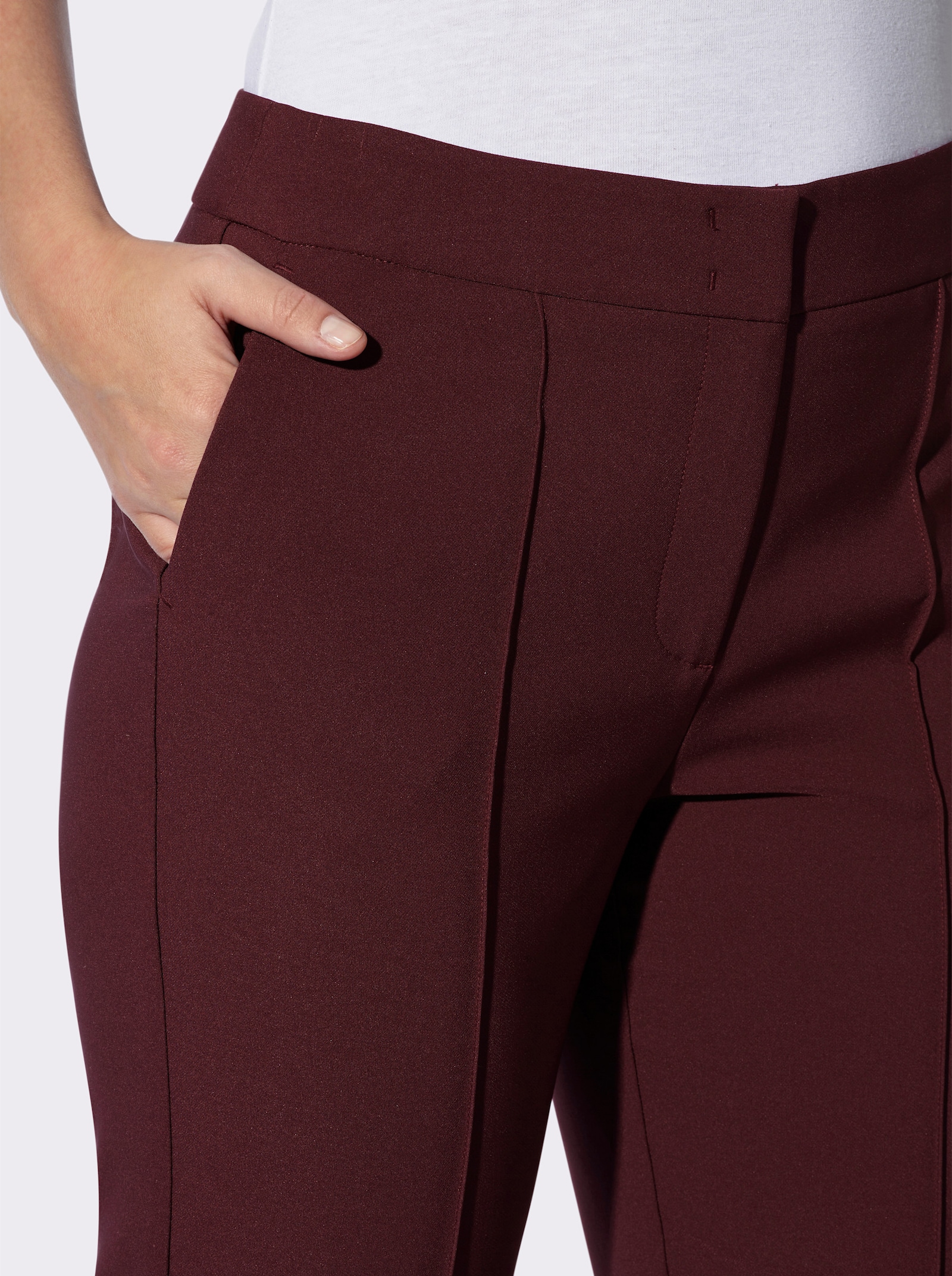 heine Hose - burgund