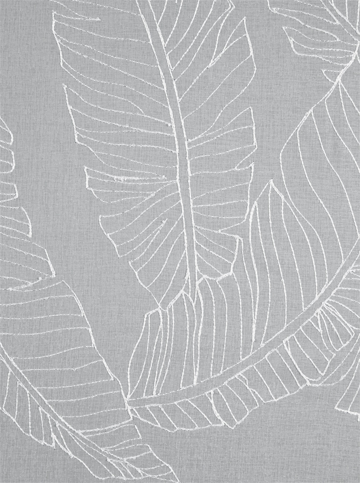 heine home Decoratieve vitrage - grijs/wit