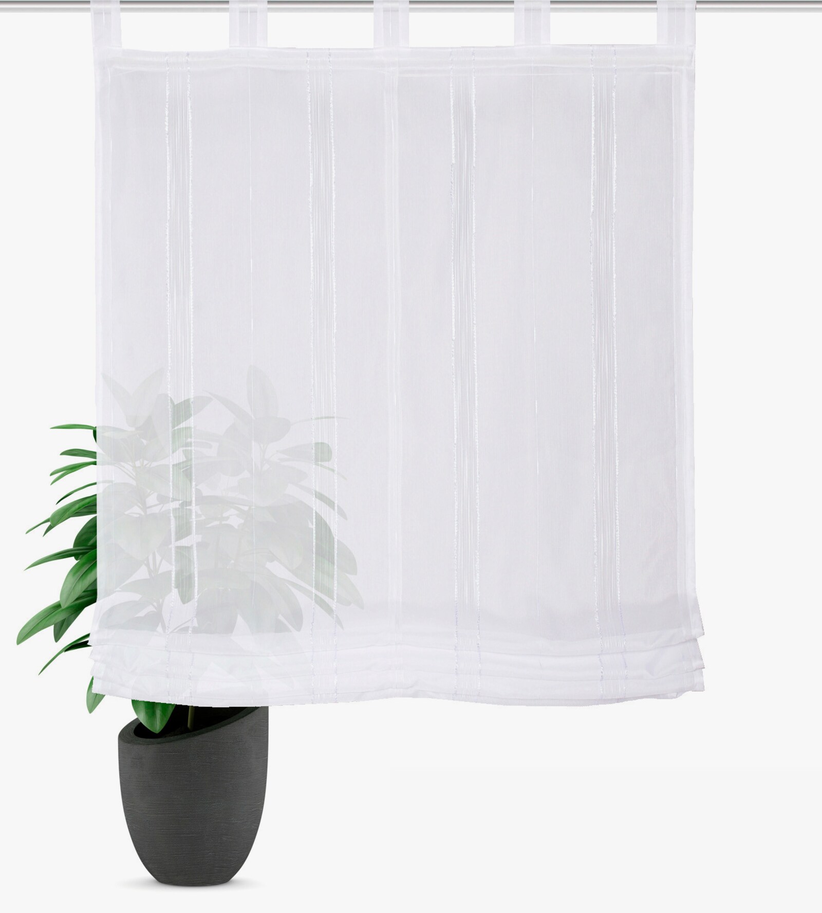 heine home Raffrollo - weiß