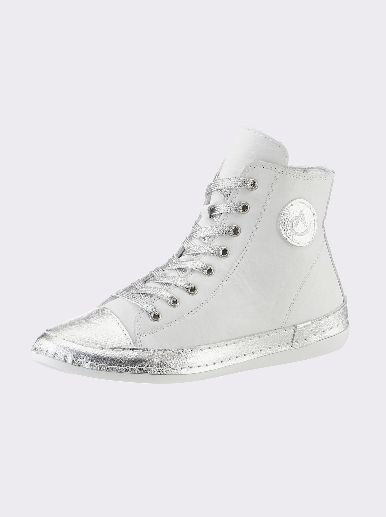 Andrea Conti Sneakers - blanc-couleur argenté