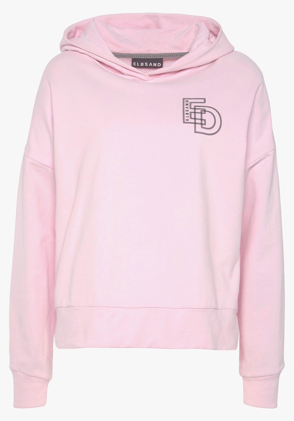 Elbsand Sweatshirt à capuche - rose