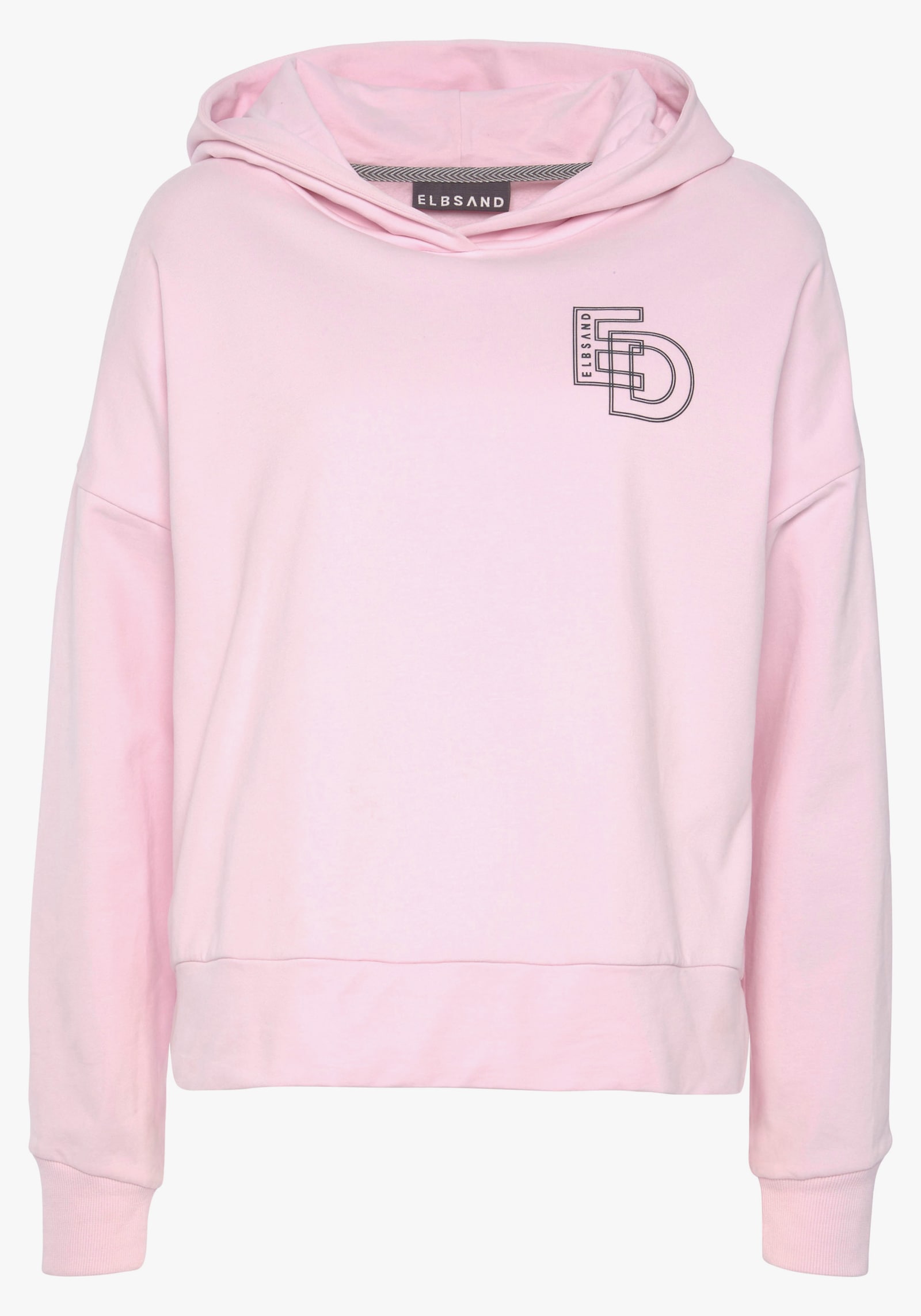 Elbsand Kapuzensweatshirt - rosa