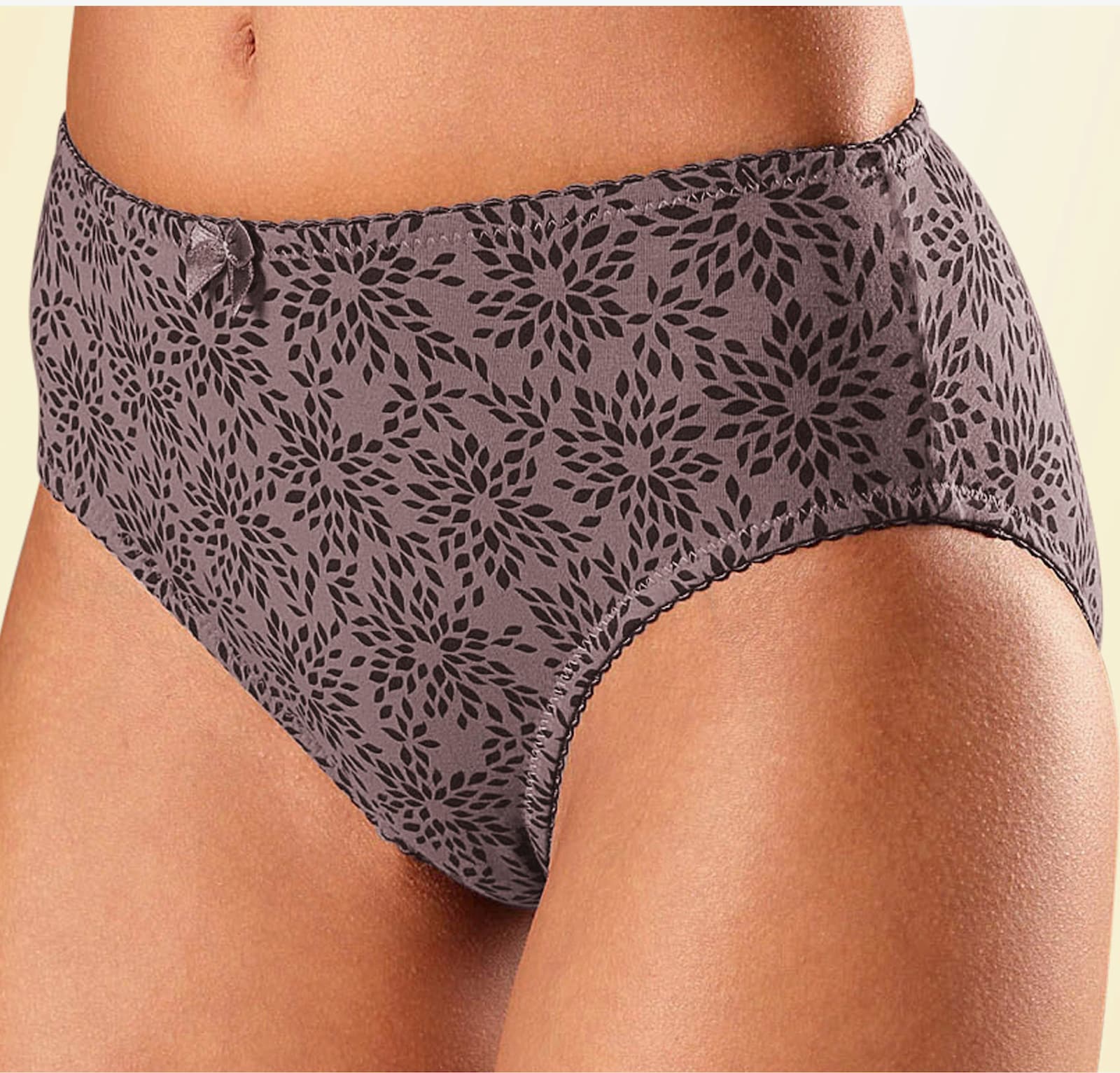 Nuance Slip - taupe-schwarz