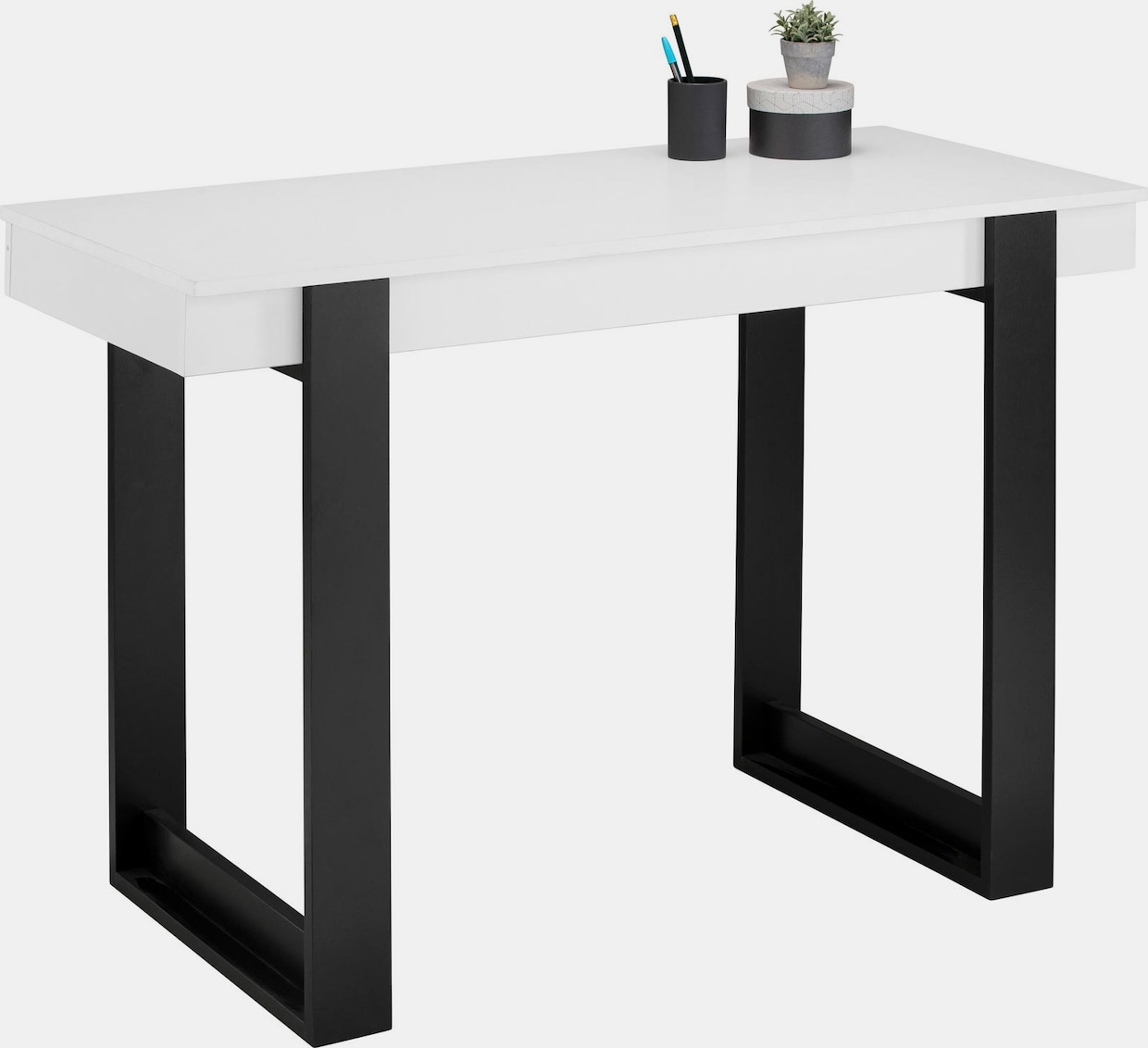 INOSIGN Schreibtisch - weiß/schwarz