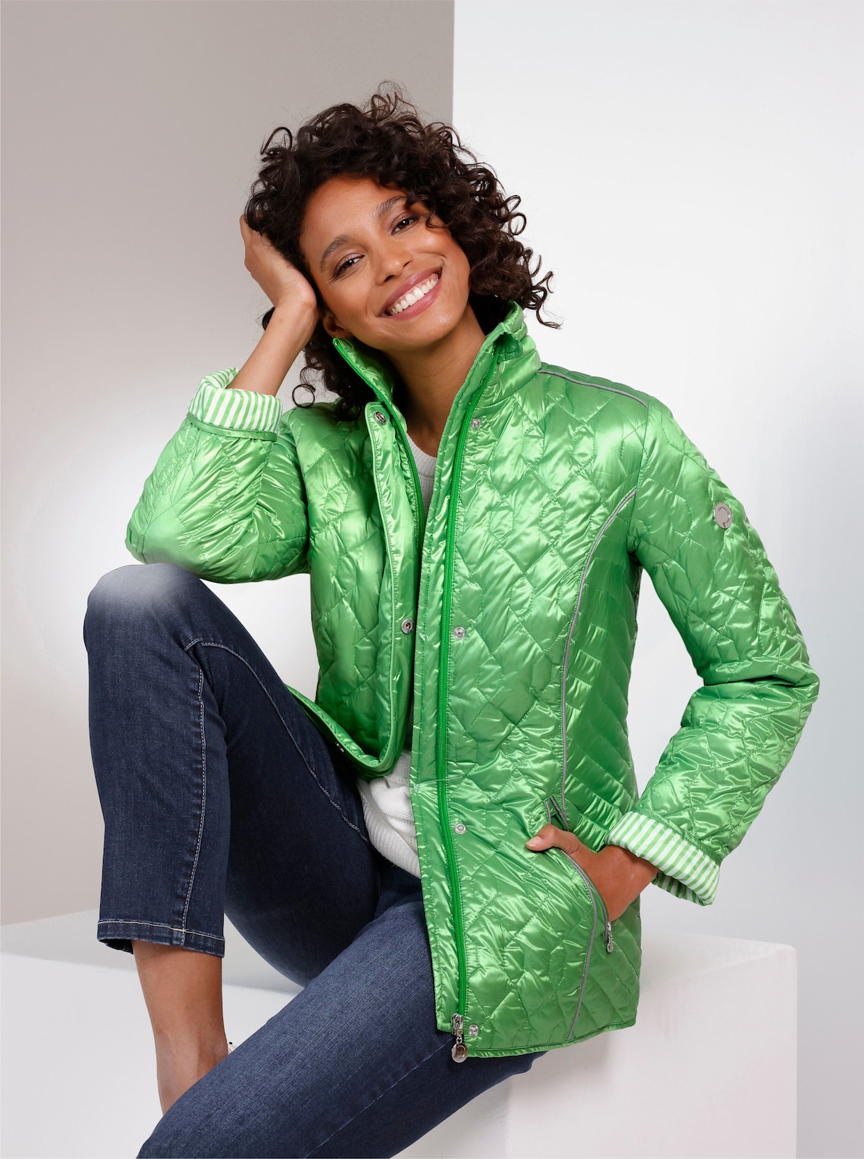 CREATION L PREMIUM Daunenjacke - apfel