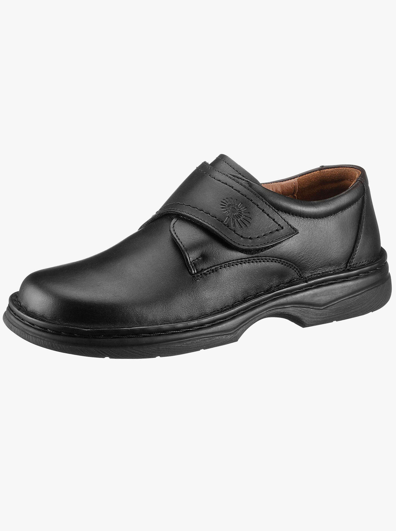 Helix Klittenbandschoen met Magic Point-hieldemping - zwart