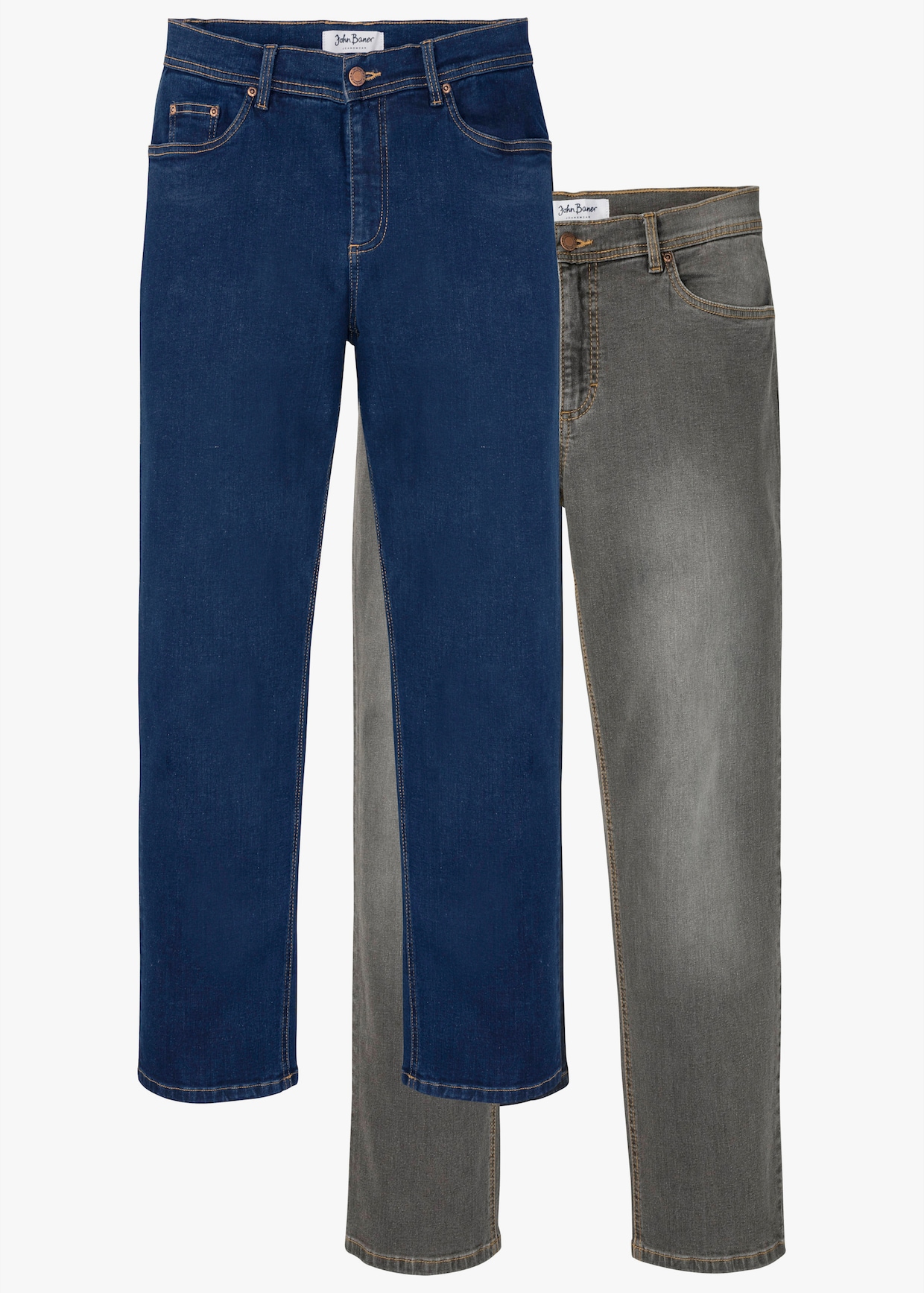 Catamaran 5-Pocket-Jeans - blue-stone-washed