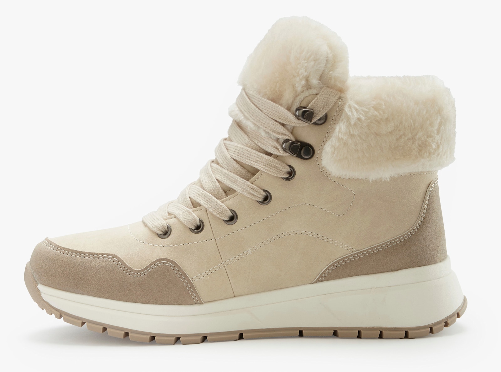 LASCANA Winterstiefelette - beige