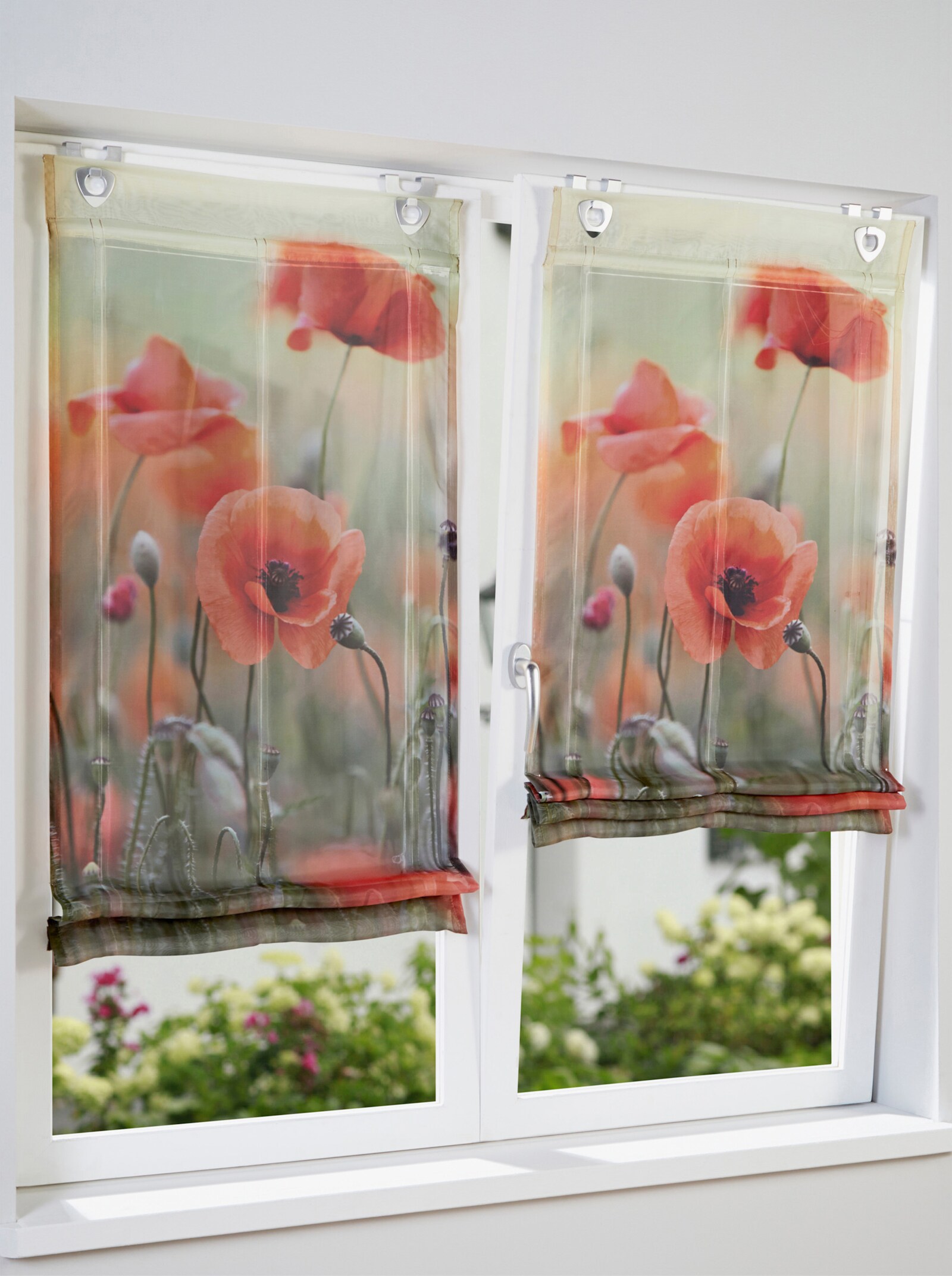 heine home Raffrollo - rot