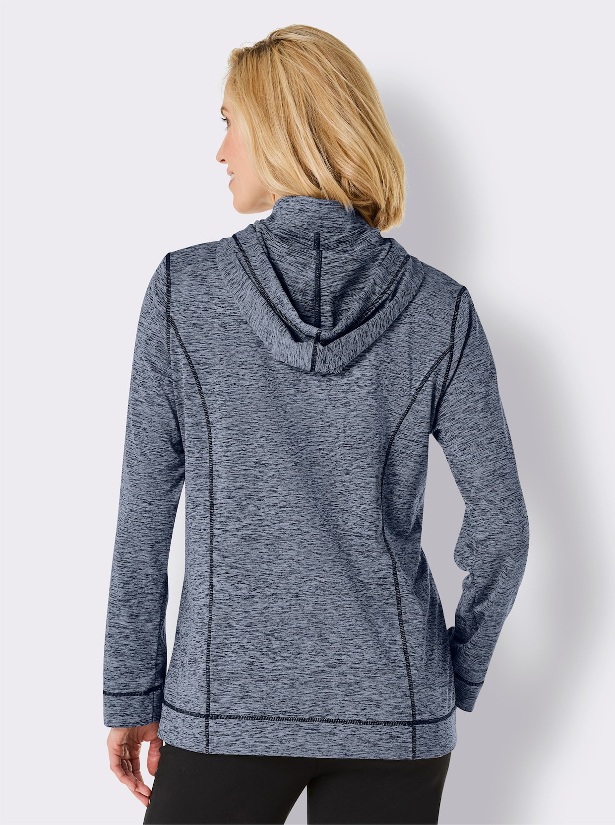 Catamaran Sports Shirtjasje - donkerblauw gemêleerd