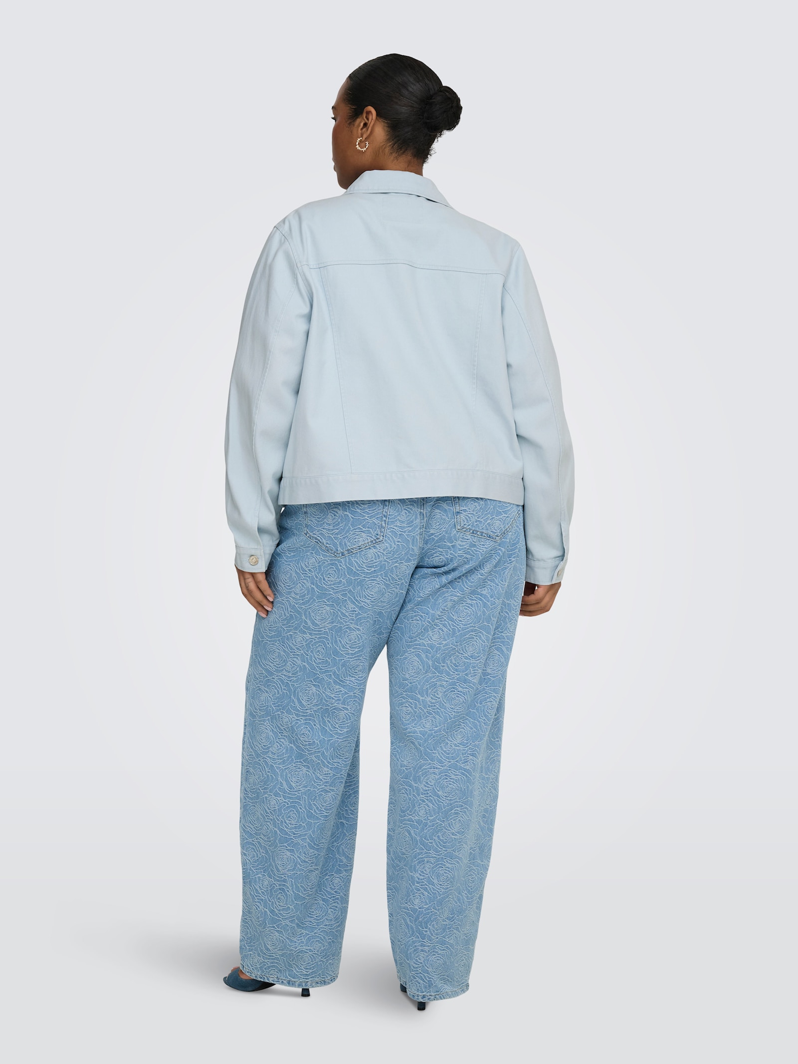 ONLY CARMAKOMA Jeansjacke - ballad blue