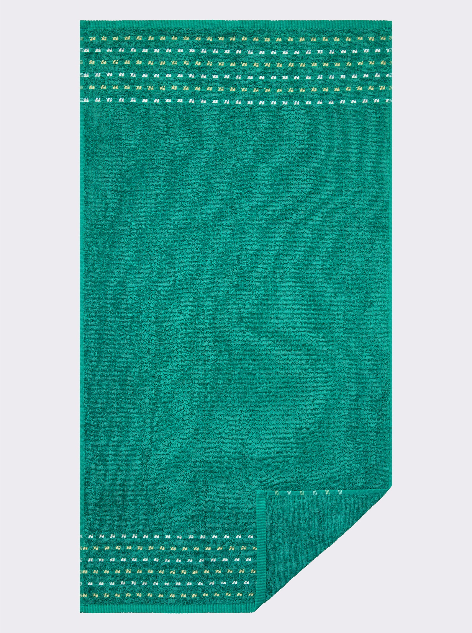 wäschepur 4-tlg. Handtuch-Sparset - smaragd