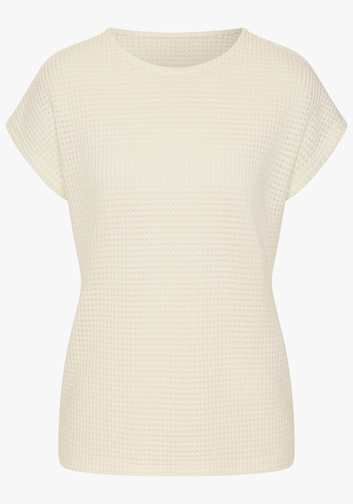 Vivance Kurzarmshirt - creme