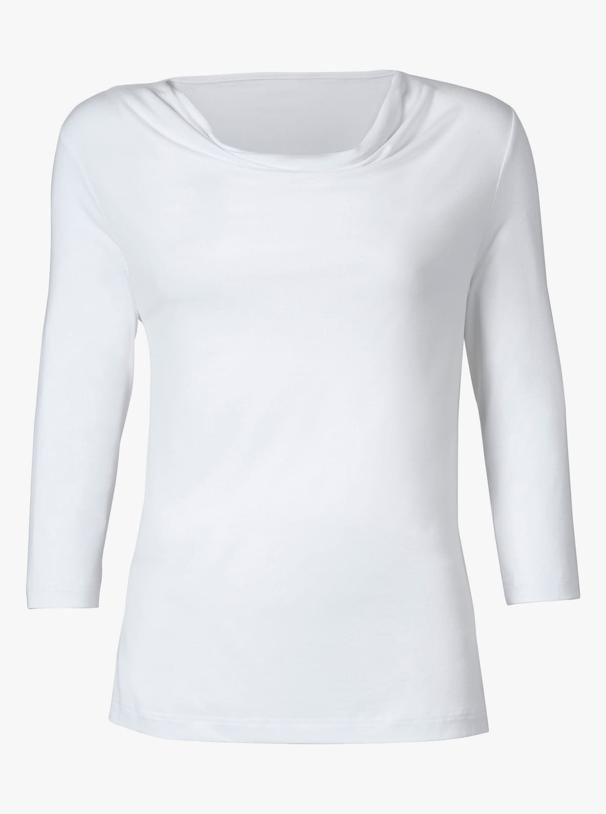 Wasserfallshirt - weiss