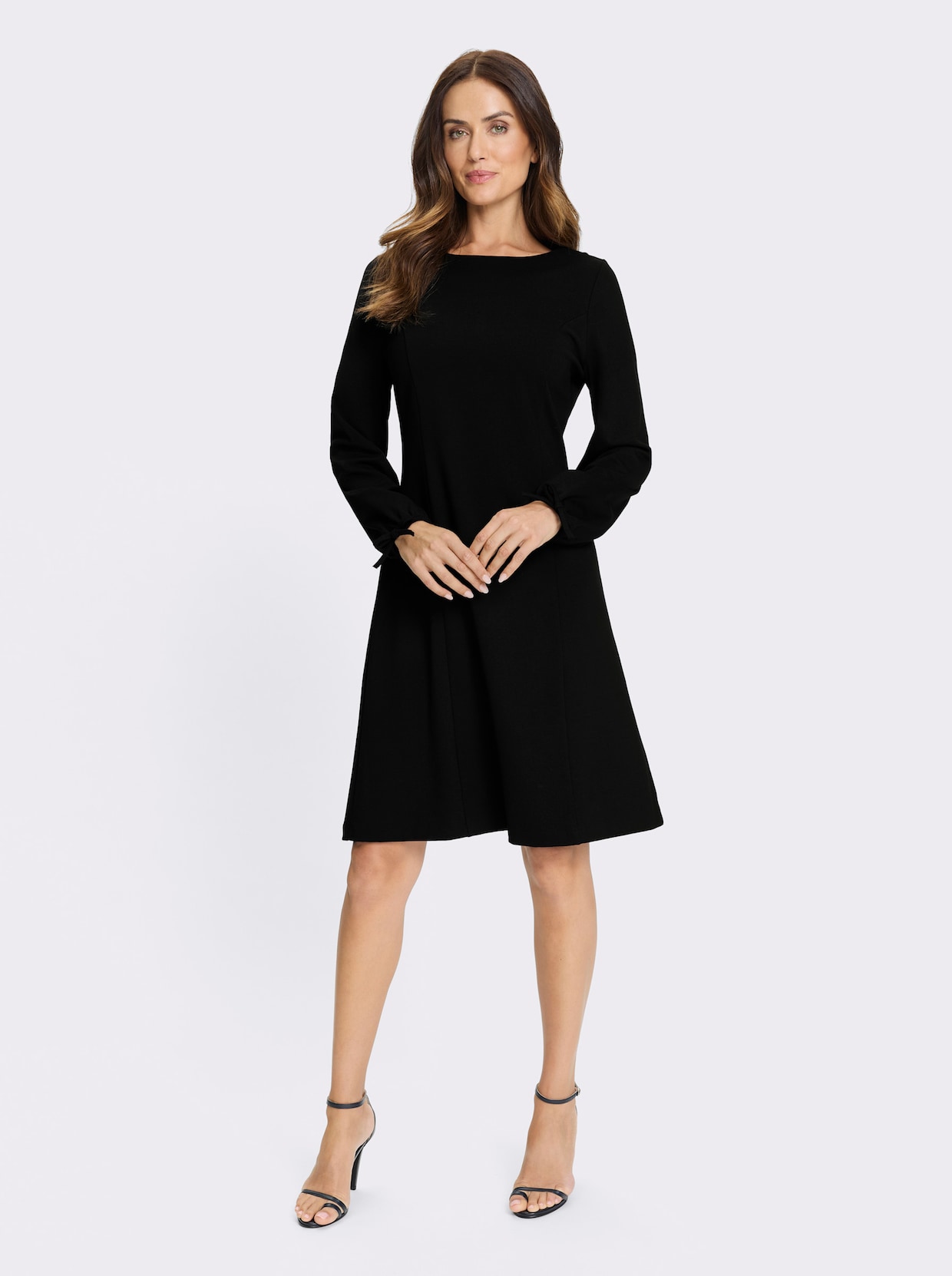 heine Jerseykleid - schwarz