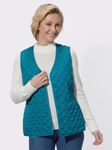 Steppweste mit V-Ausschnitt - aquapetrol