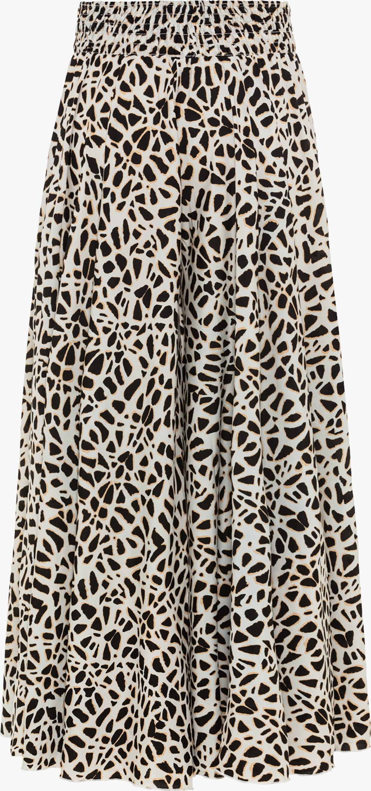 LASCANA Hosenrock - creme-schwarz bedruckt