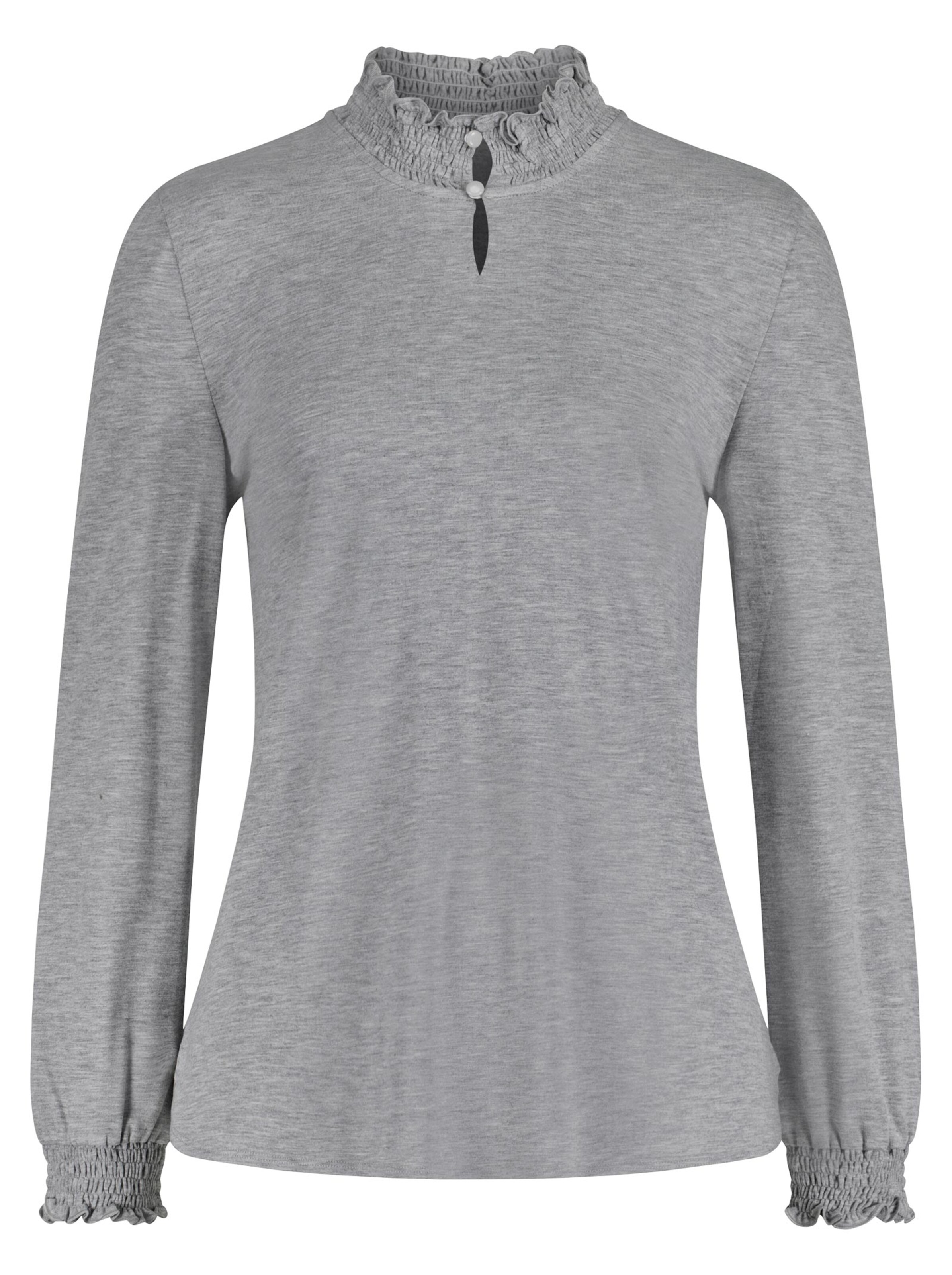 Shirt - hellgrau-meliert