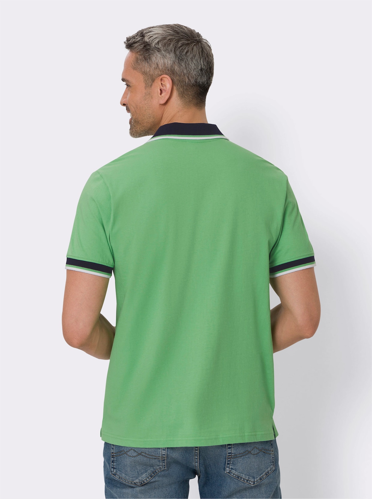 Poloshirt met korte mouwen - appel