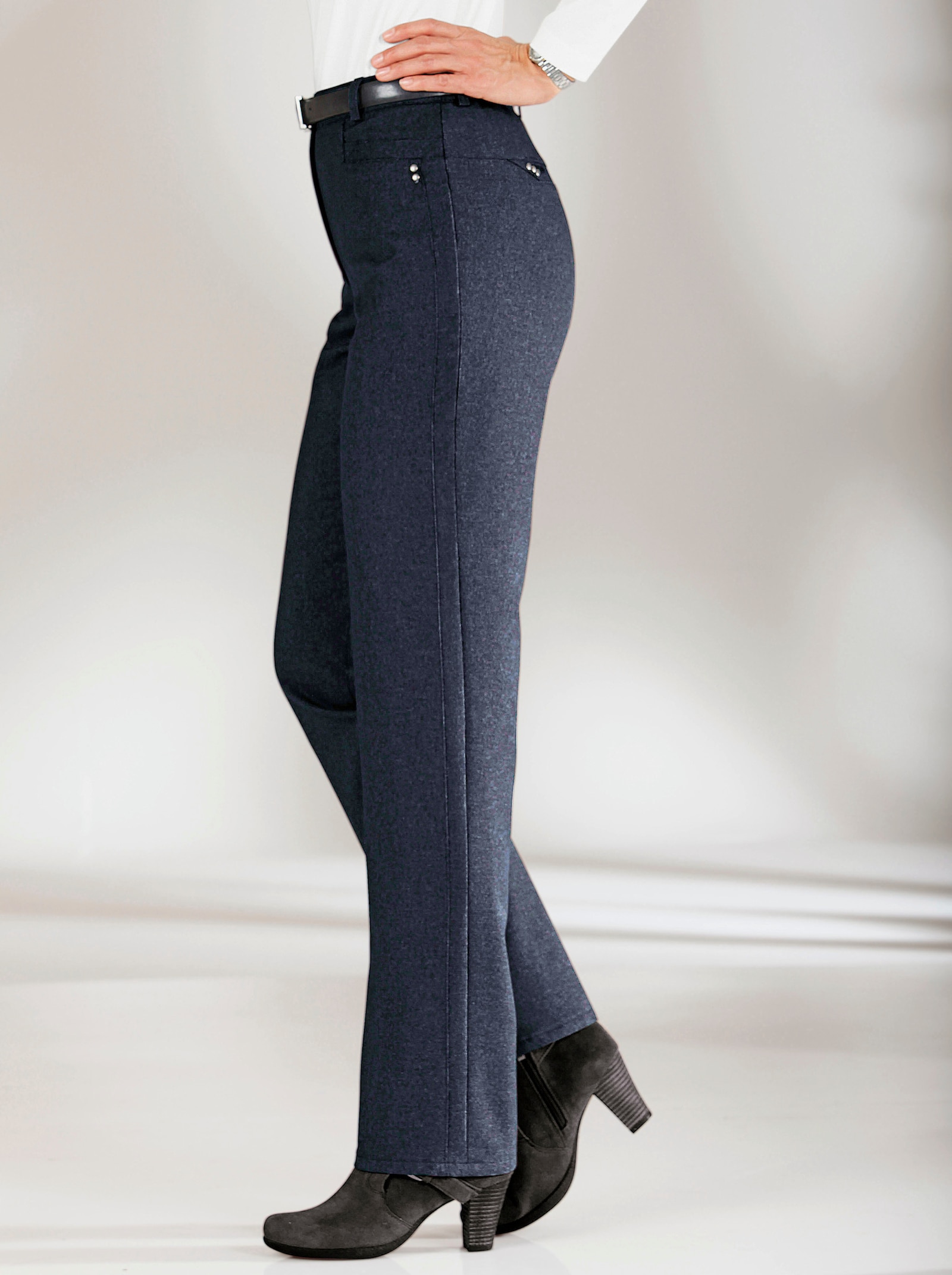 Thermohose wärmend gefüttert - marine