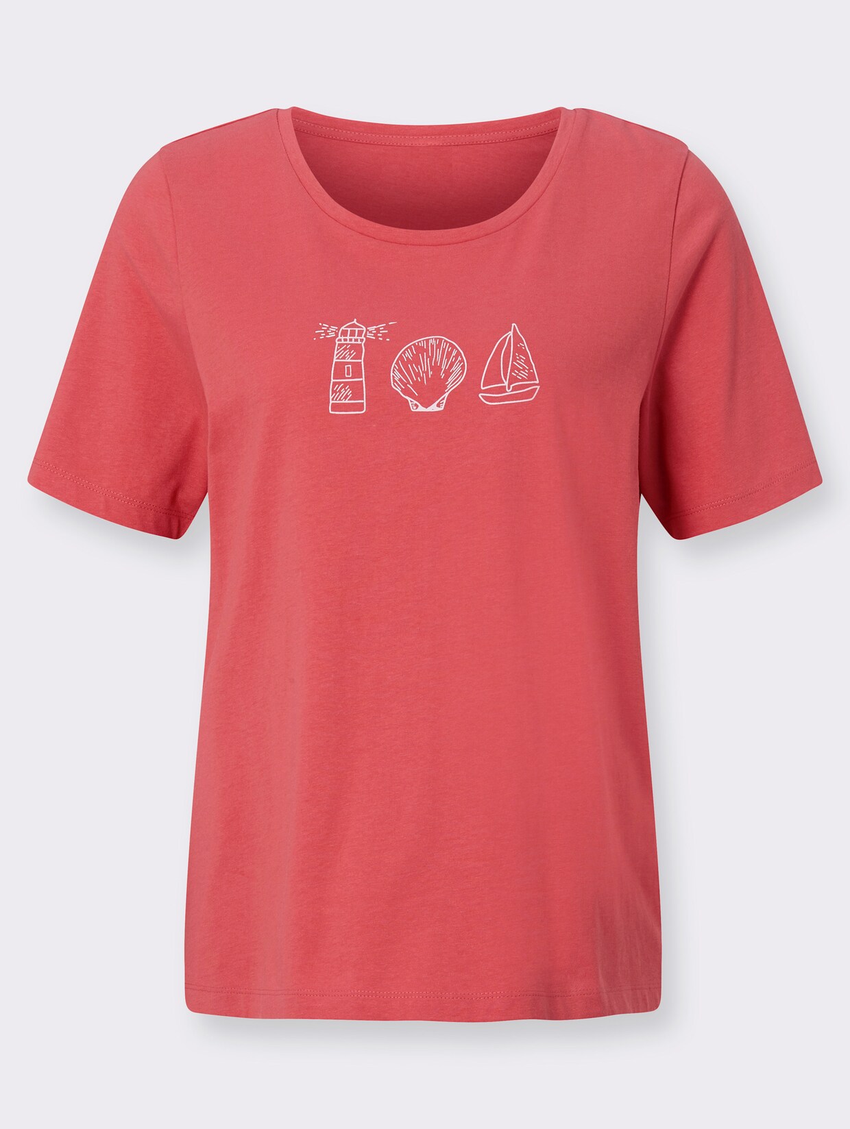 T-shirt - koraal