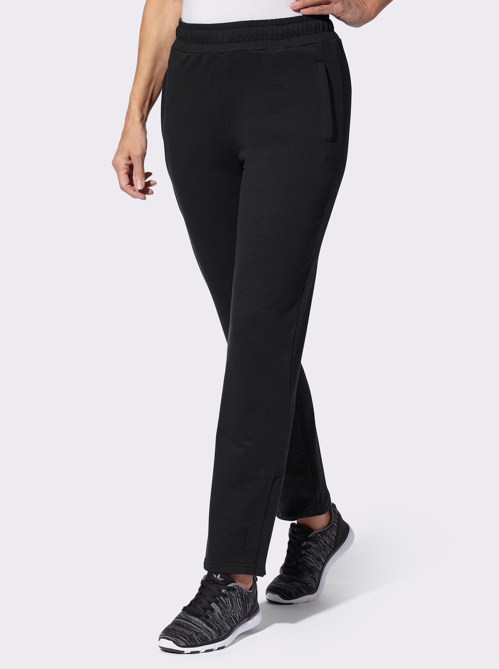 Catamaran Sports Freizeithose mit Reißverschluss-Taschen - schwarz