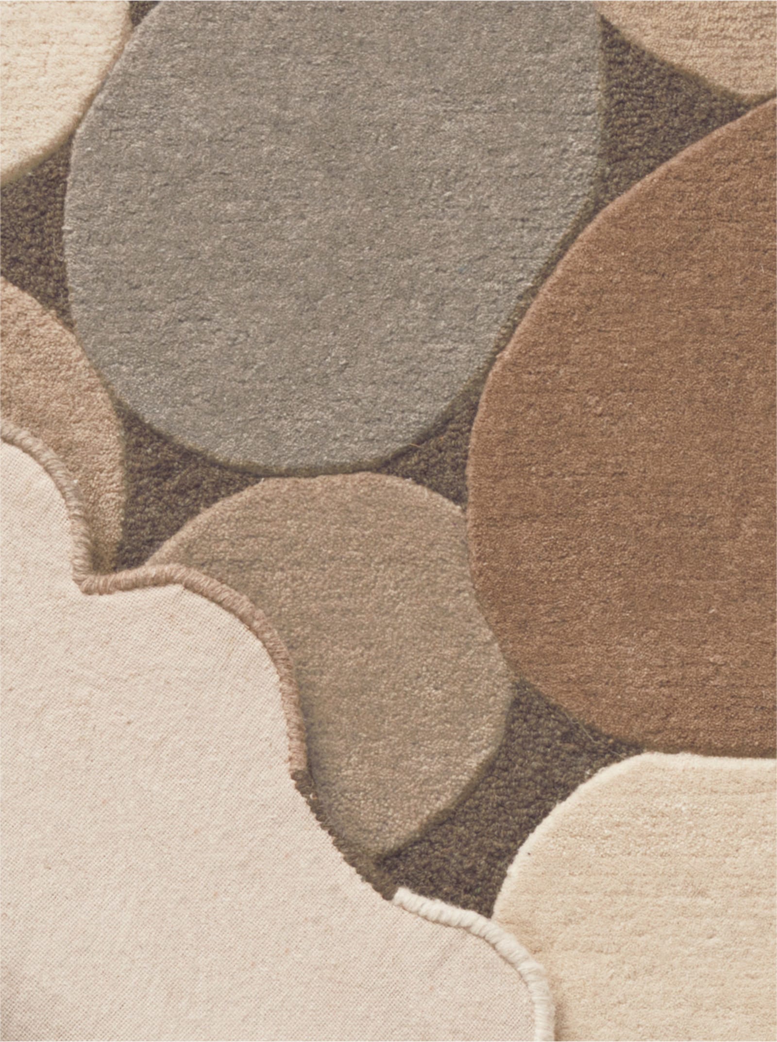 heine home Teppich - braun-ecru